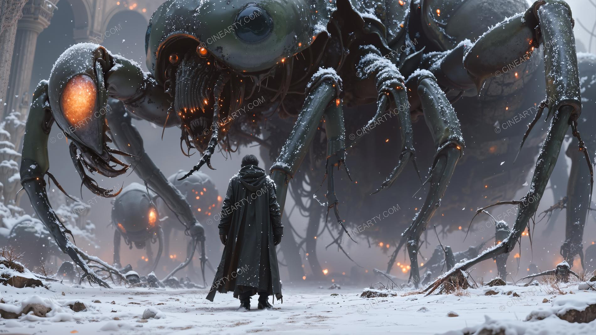 Alien Insects Attacs City 37886