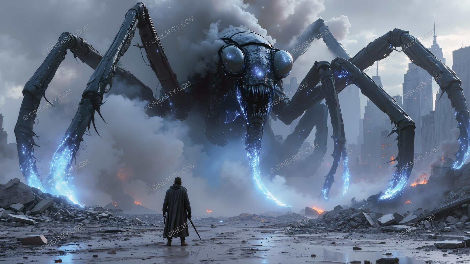 Alien Insects Attacs City 22292