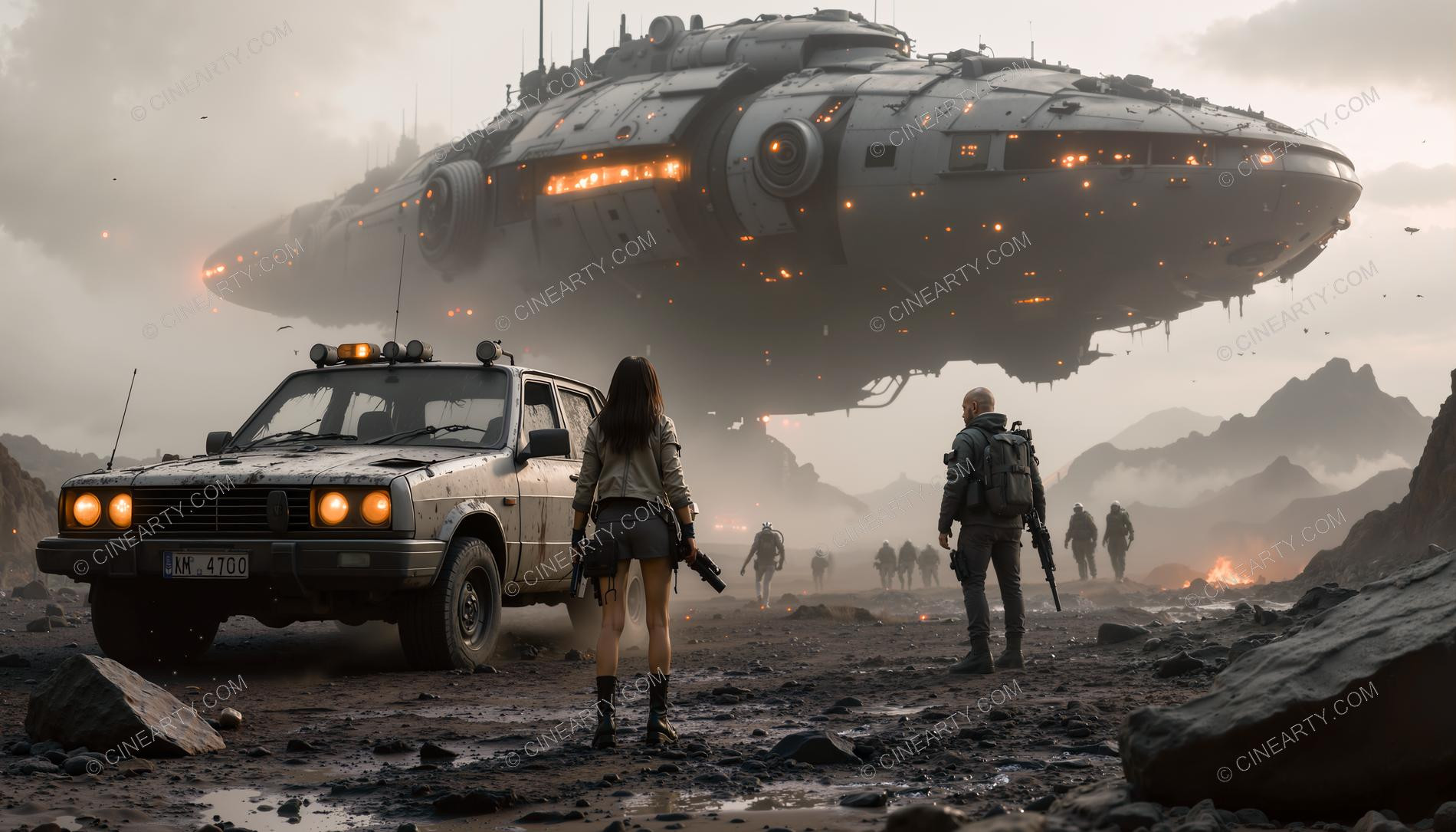 Alien Invasion Post-Apocalypse 38322