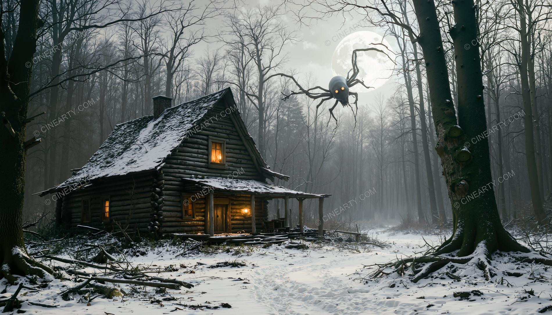 Alien Monsters are Exploring Countryside 09734