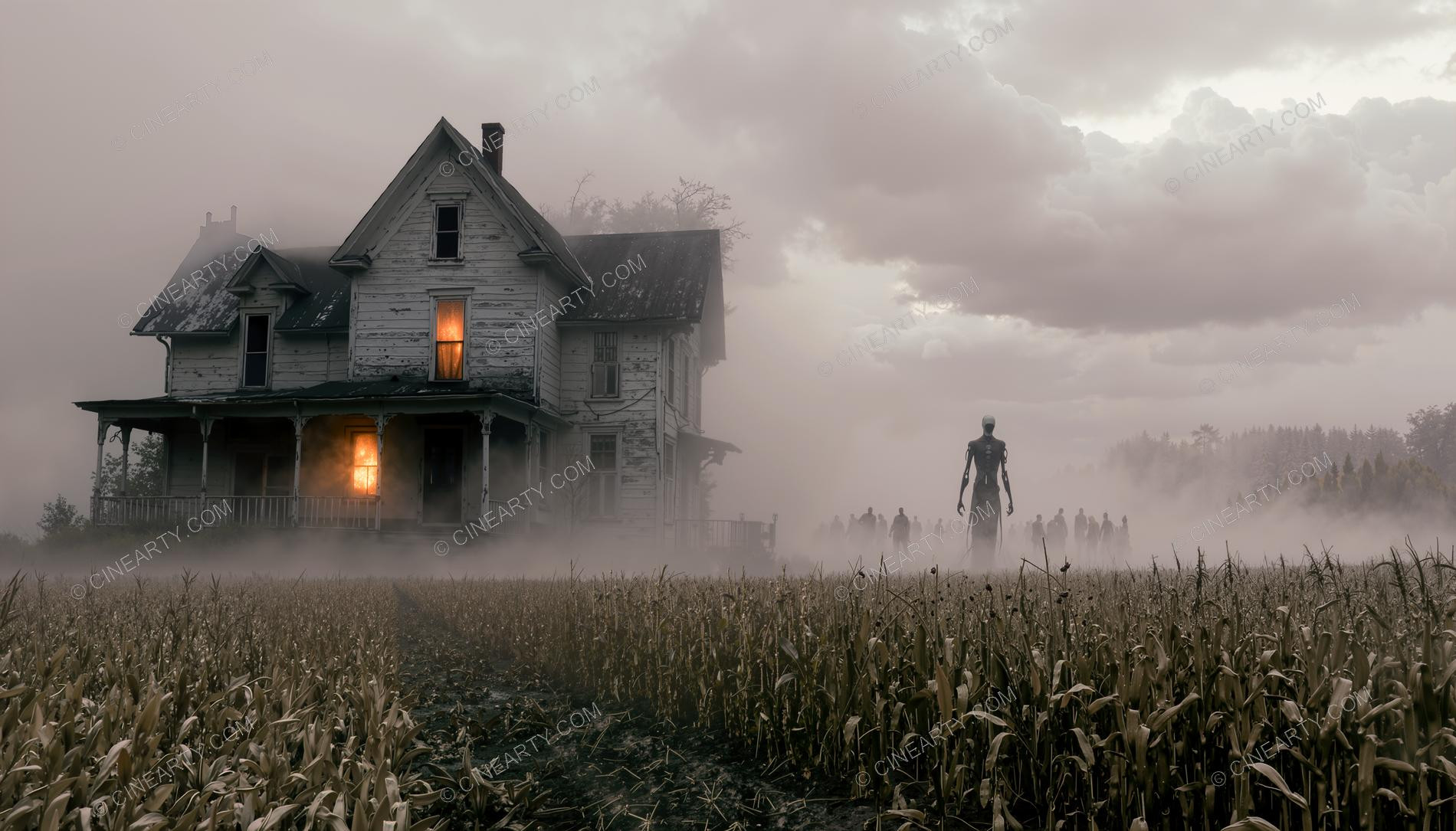 Alien Monsters on Farm 84856