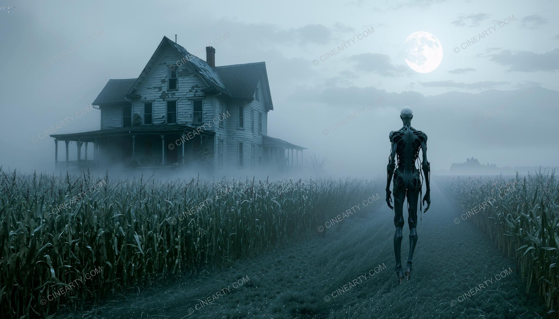 Alien Monsters on Farm 20382