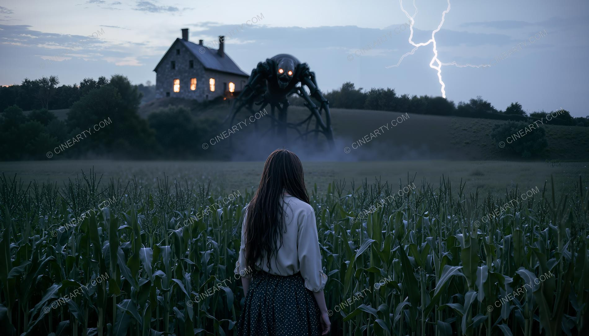 Alien Monsters on Farm 88442