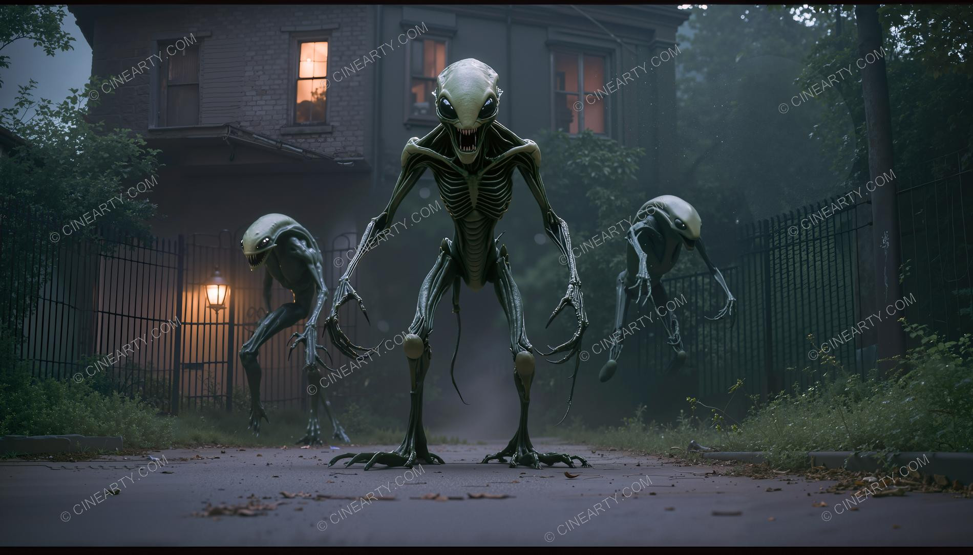 Aliens Classic Humanoids Take Over Earth 28387