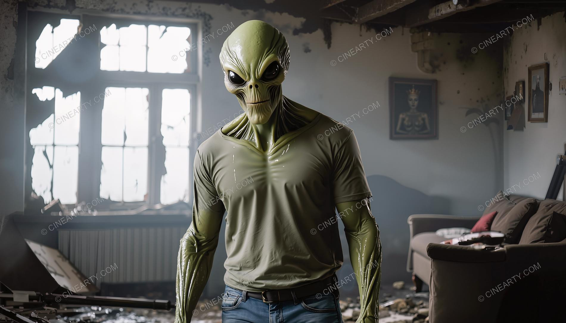 Aliens Classic Humanoids Take Over Earth 62849