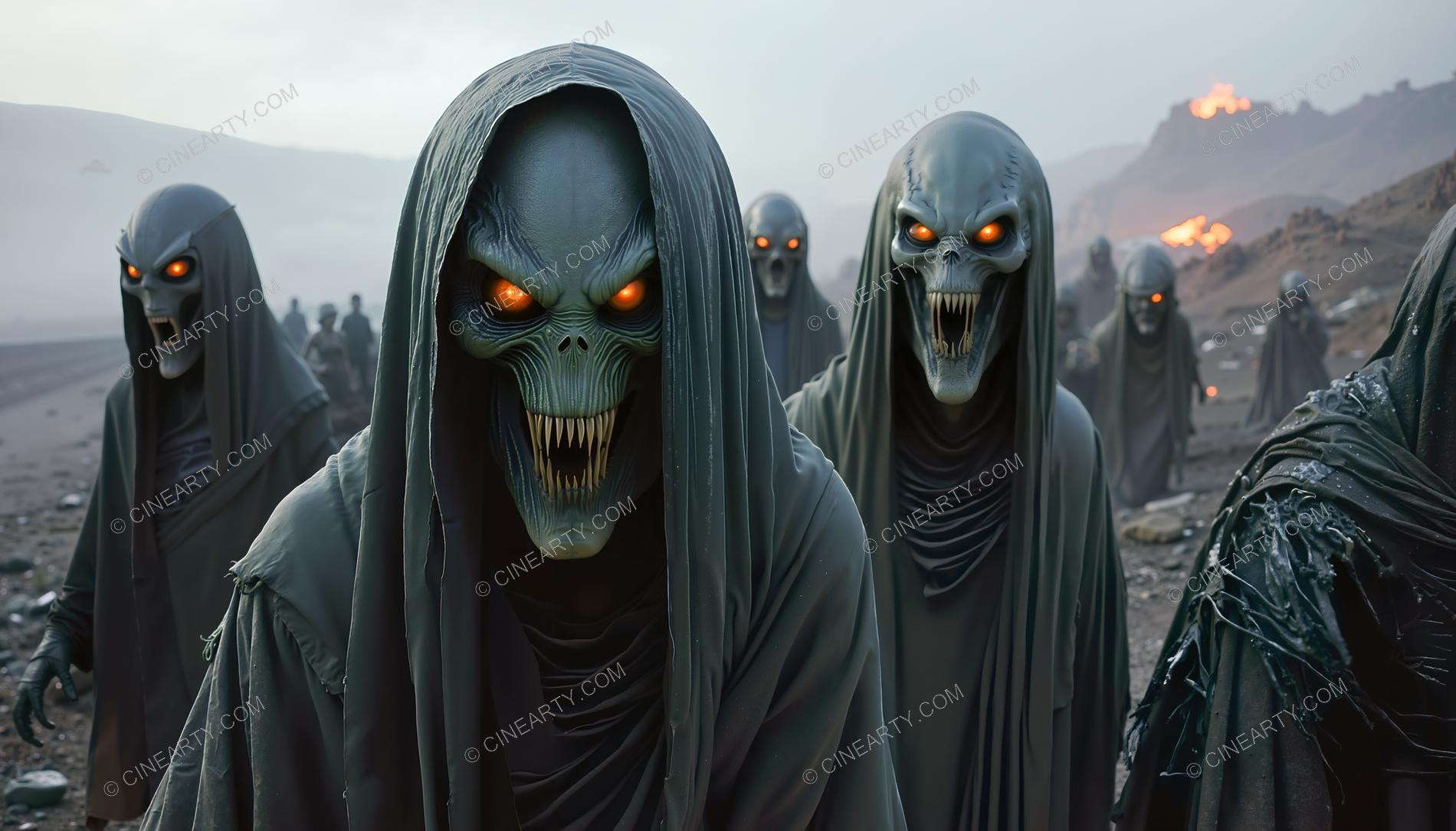 Aliens Classic Humanoids Take Over Earth 57349