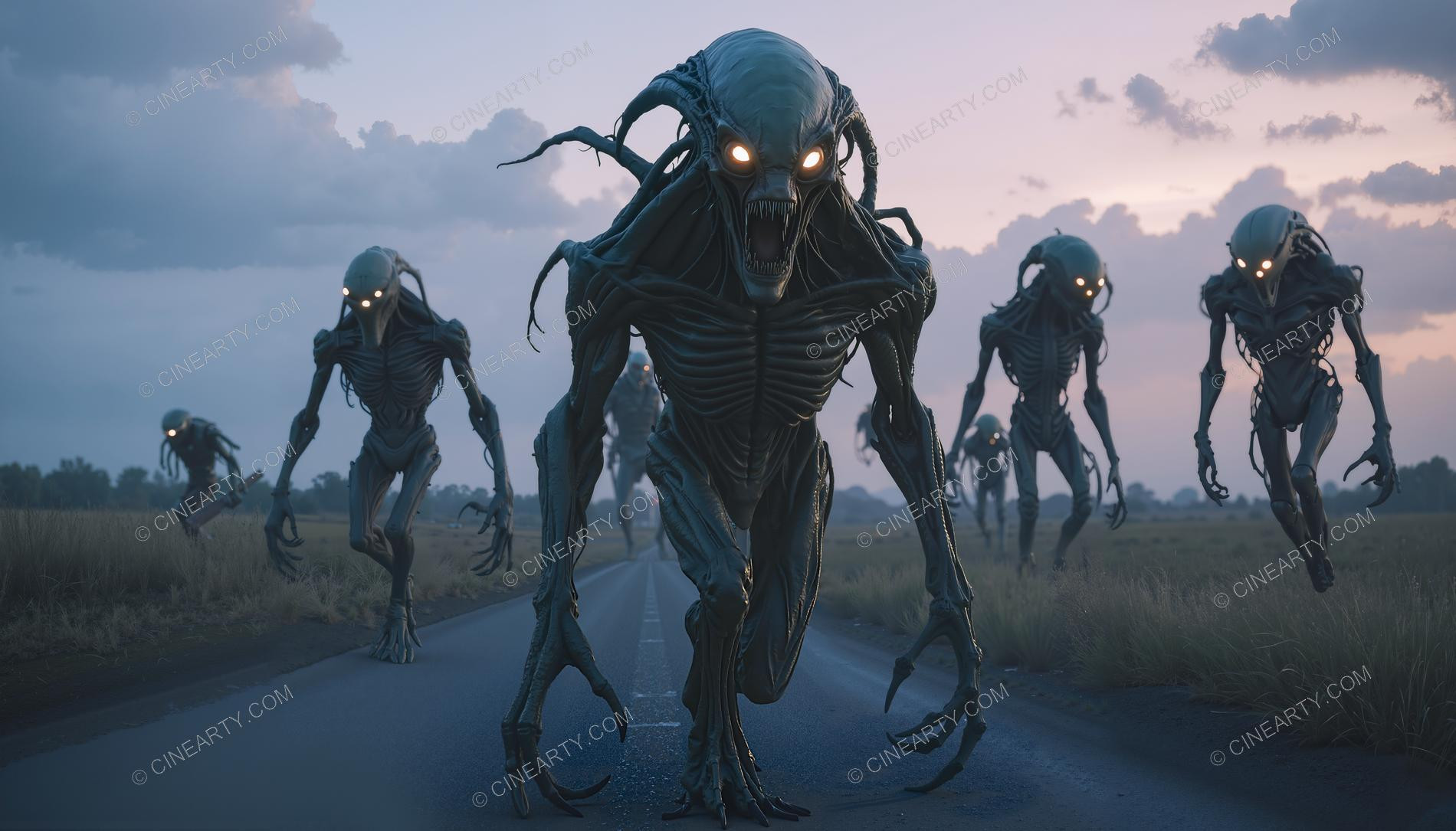 Aliens Take Over Earth 82128