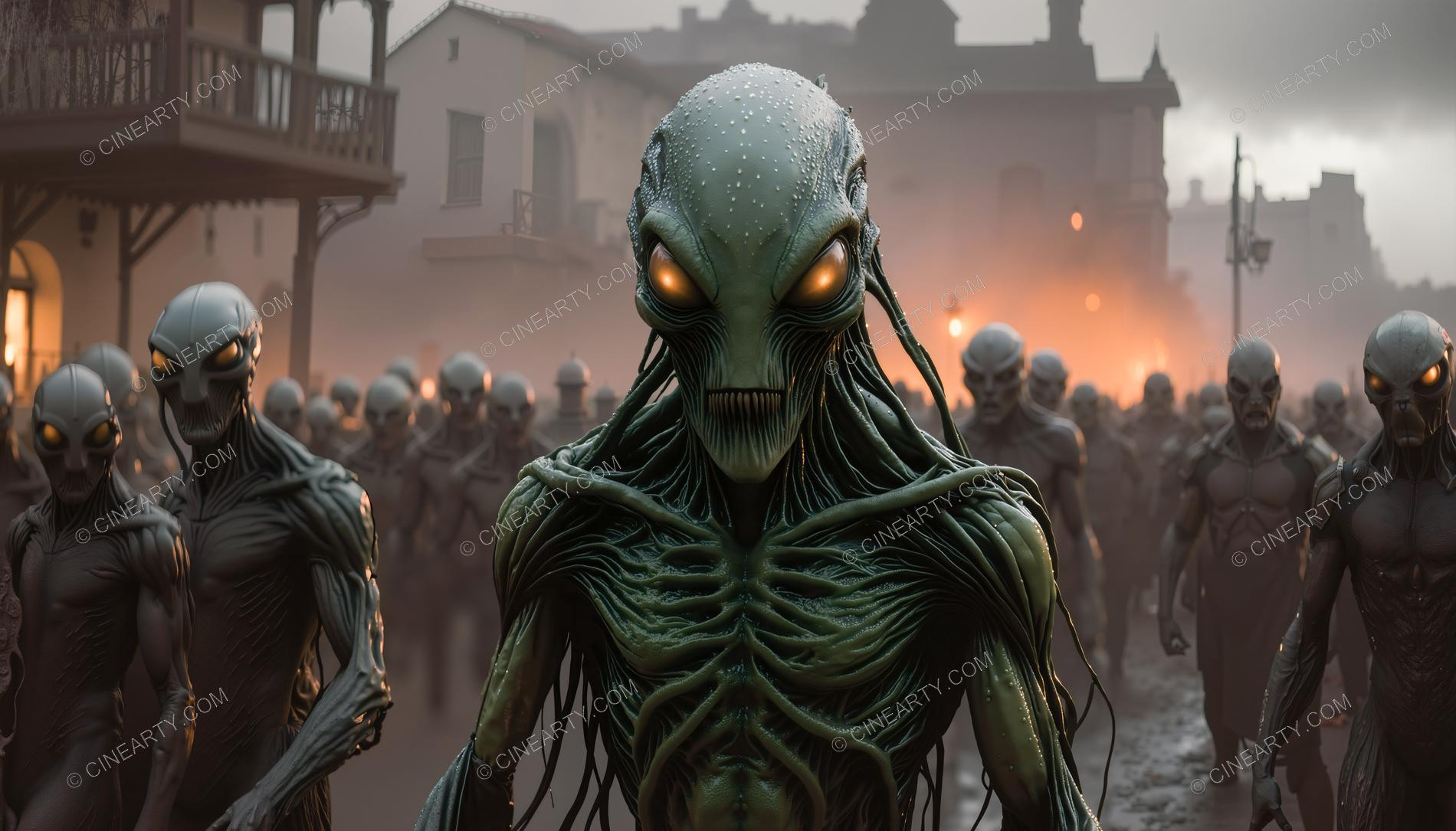 Aliens Take Over Earth 95005