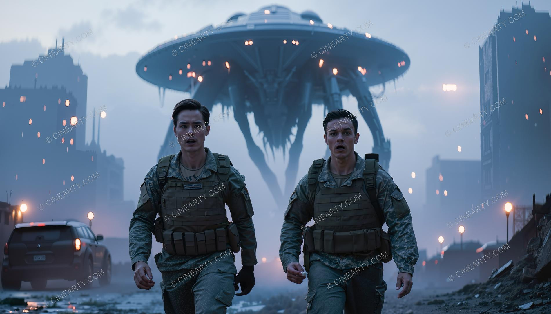 Flying Saucer-Predator 36616