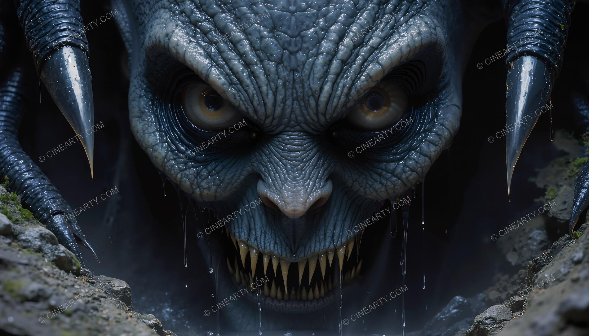 Alien Close-up Portrait 94671