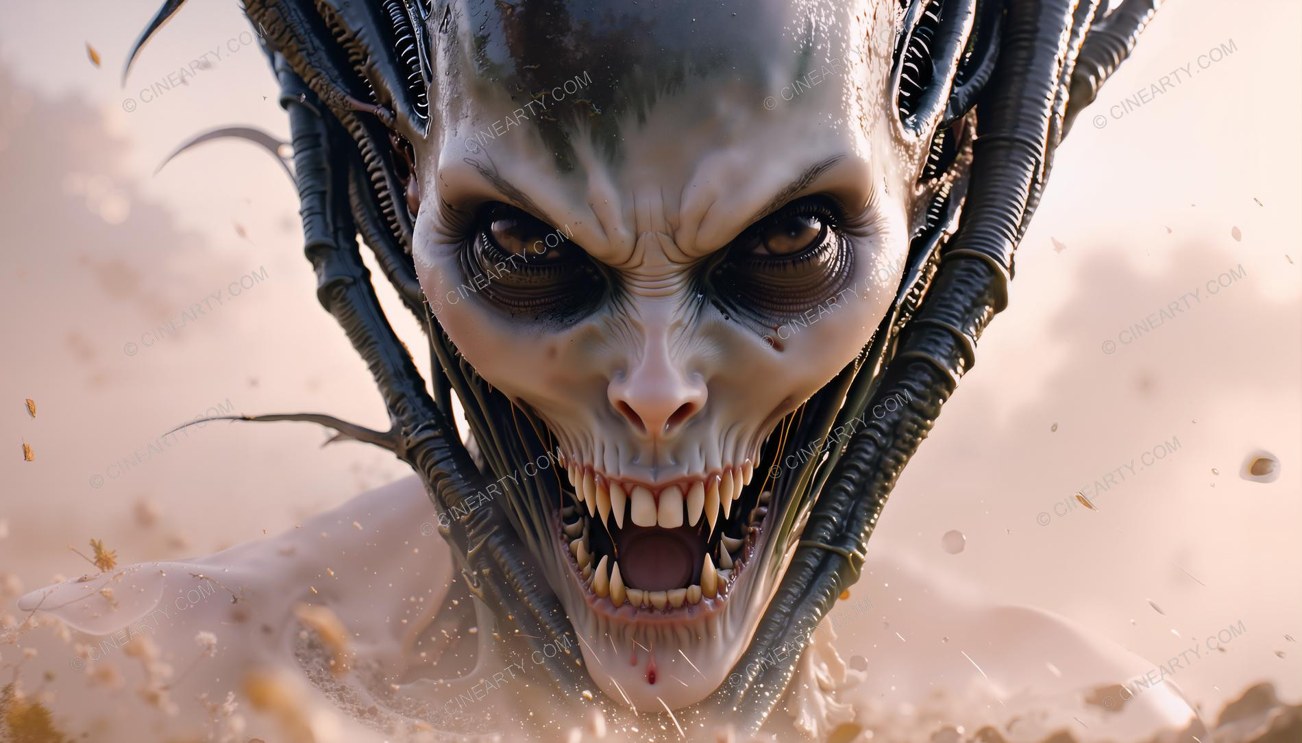 Alien Close-up Portrait 63446