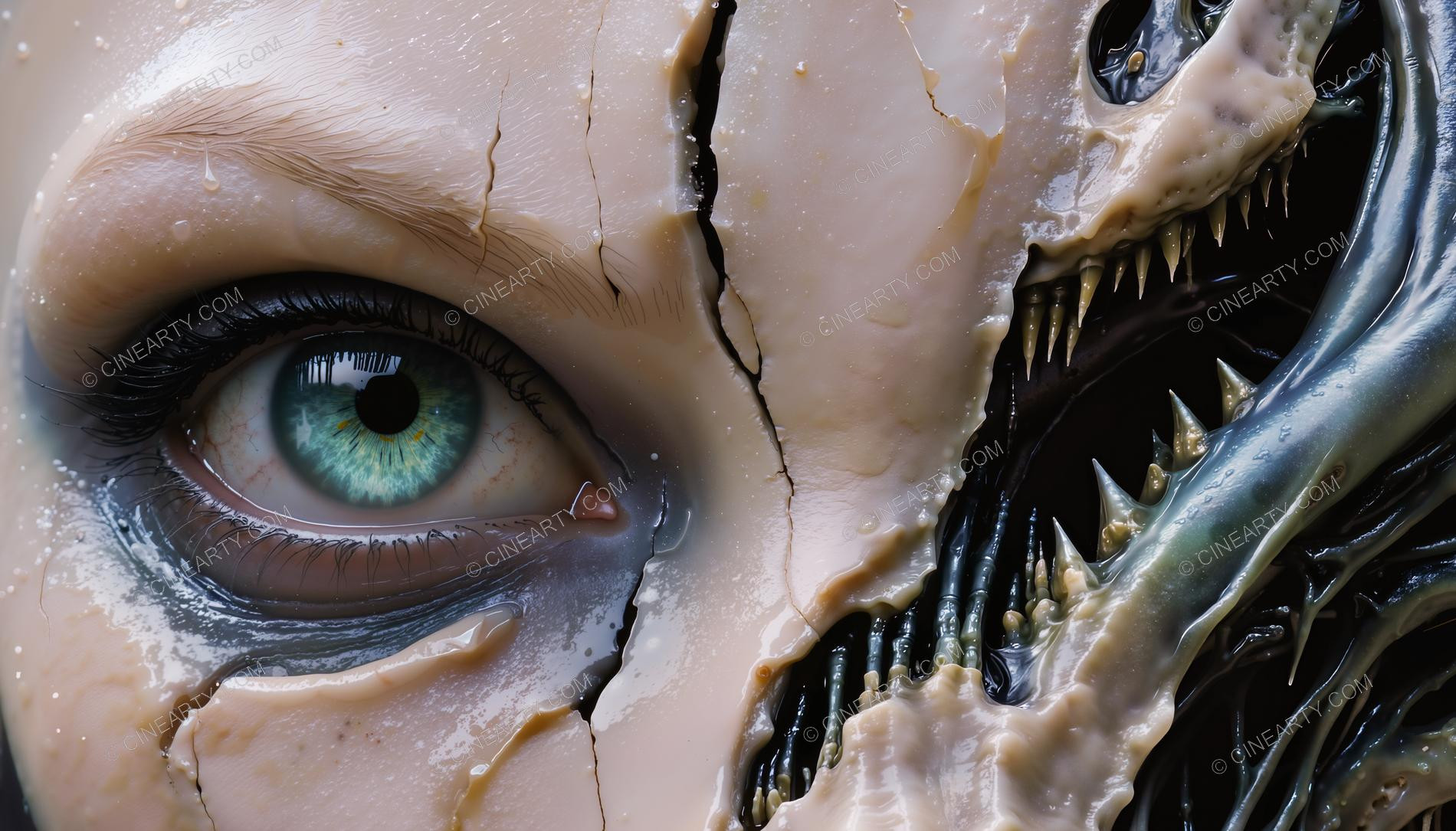 Alien Close-up Portrait 63458