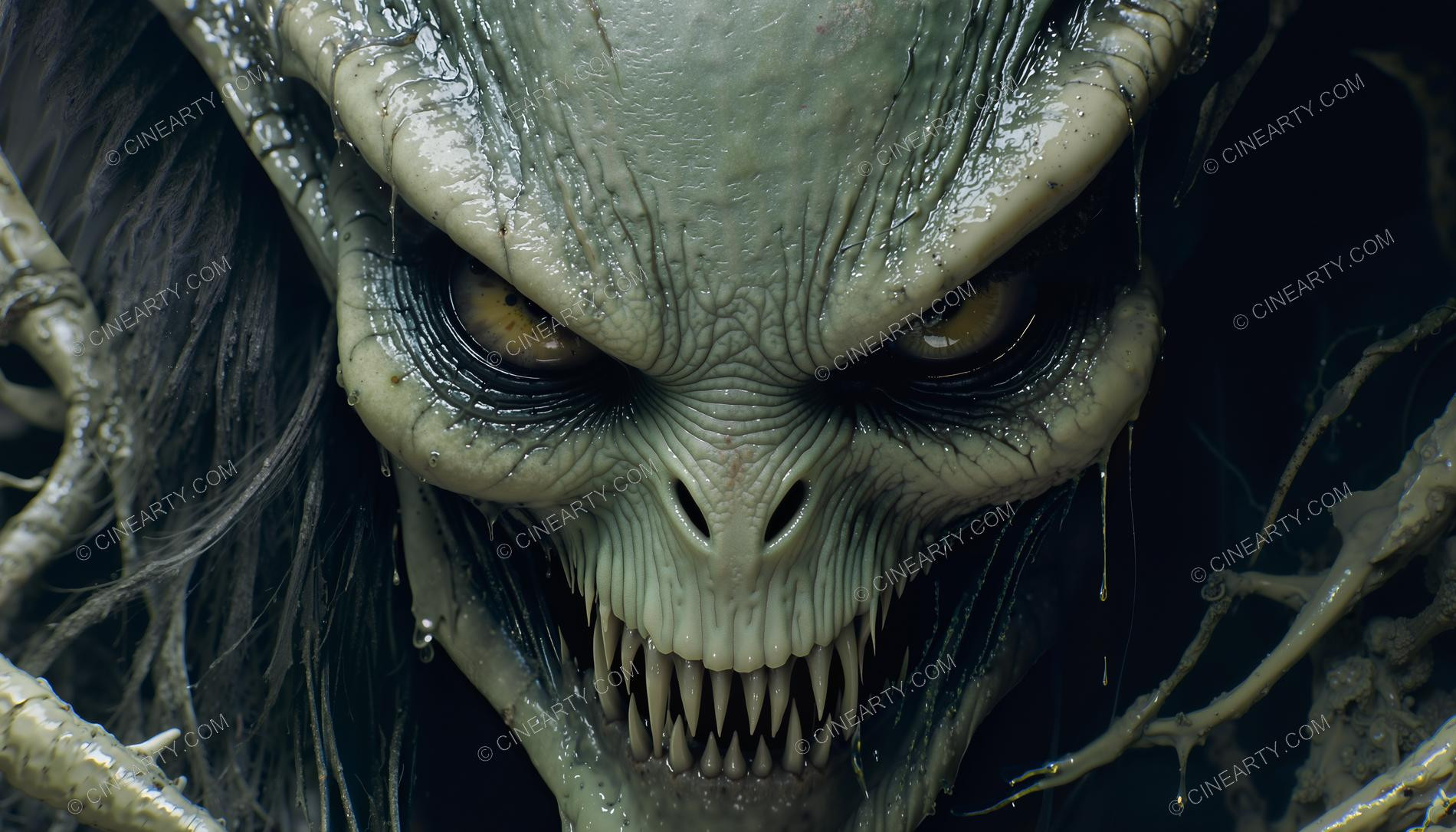 Alien Close-up Portrait 79255