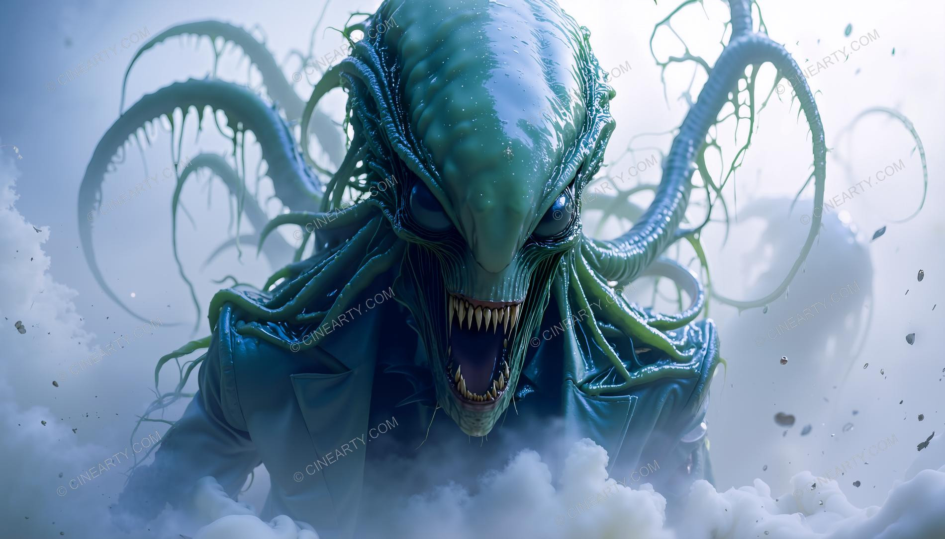 Alien Green Monsters 93228