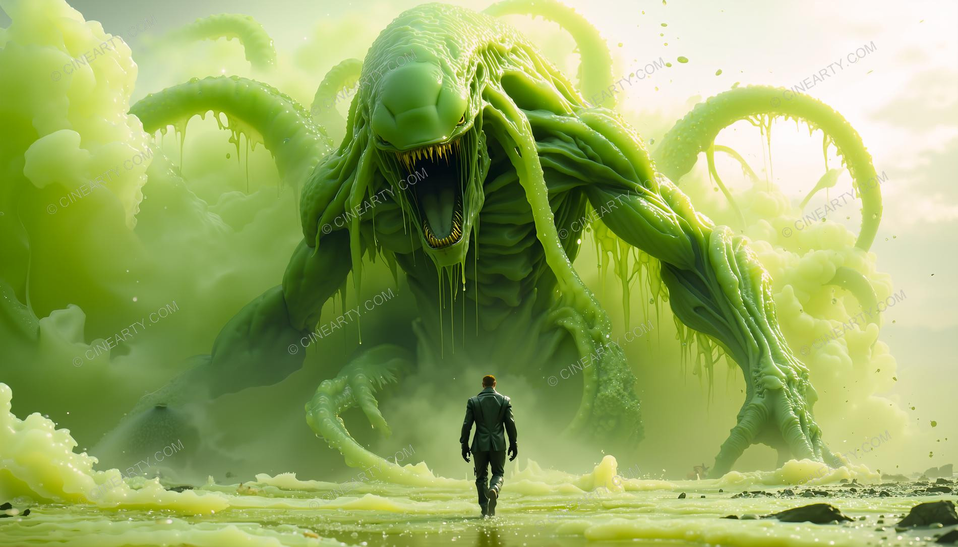 Alien Green Monsters 93266