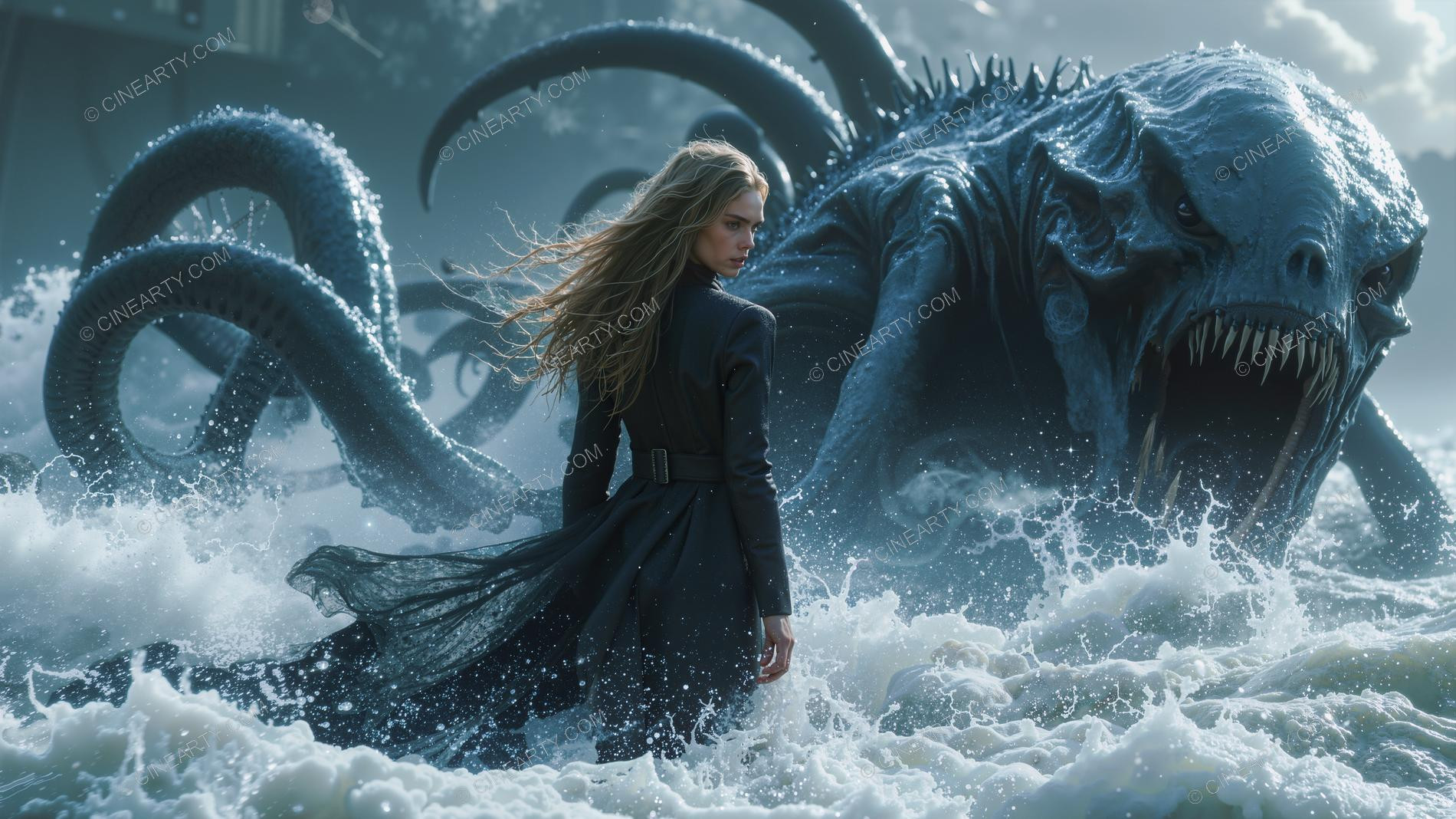 Princess and Deep-Sea Monster 34149