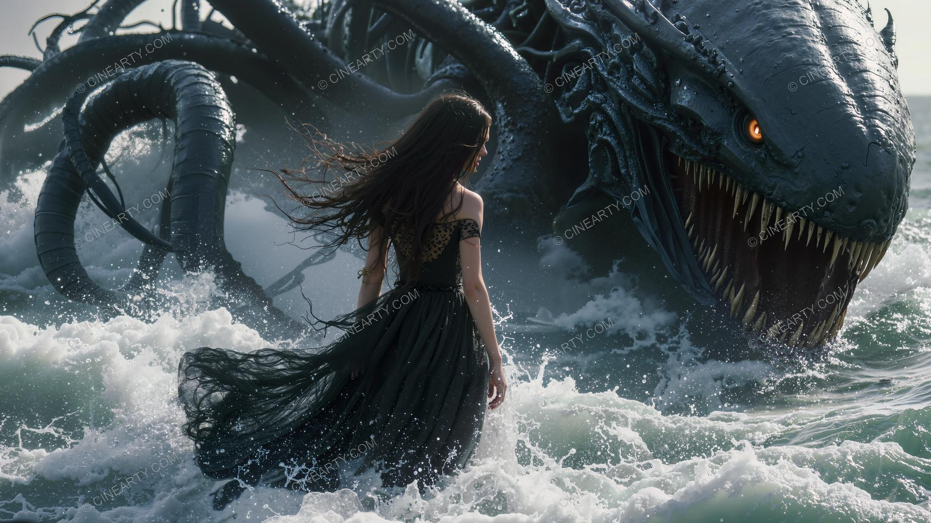 Princess and Deep-Sea Monster 23383