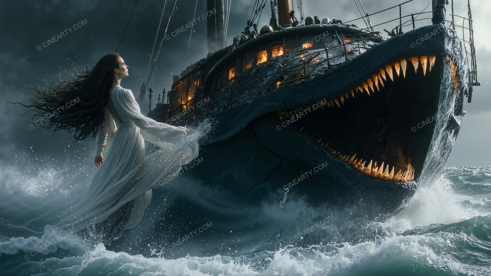 Princess and Deep-Sea Monster 48770