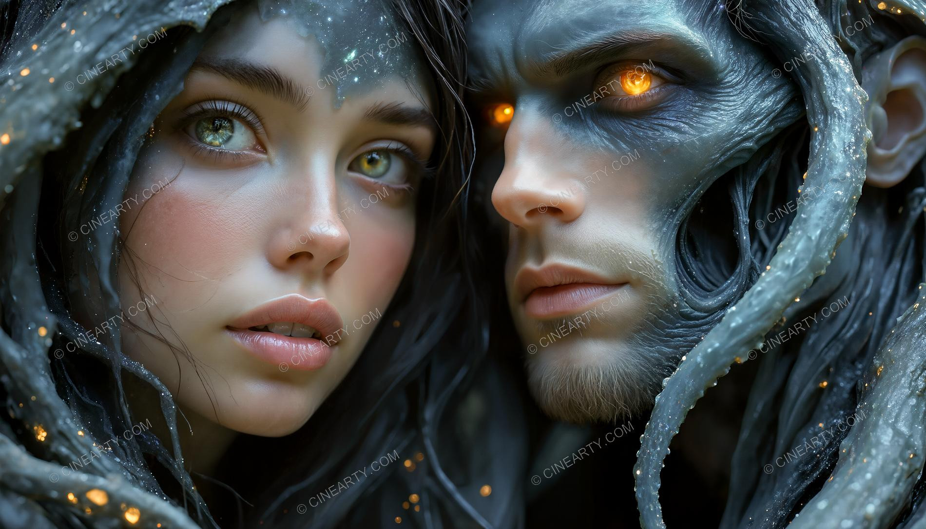 Mutant Couple Portrait 03628