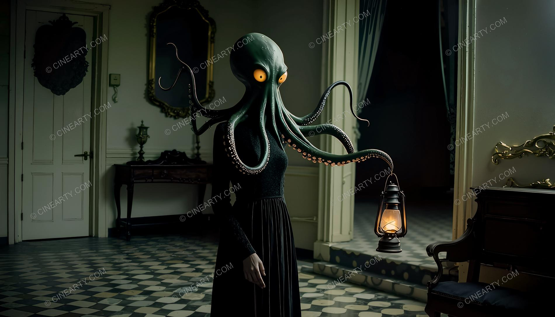 Octopus-Headed Chimera Female 82410