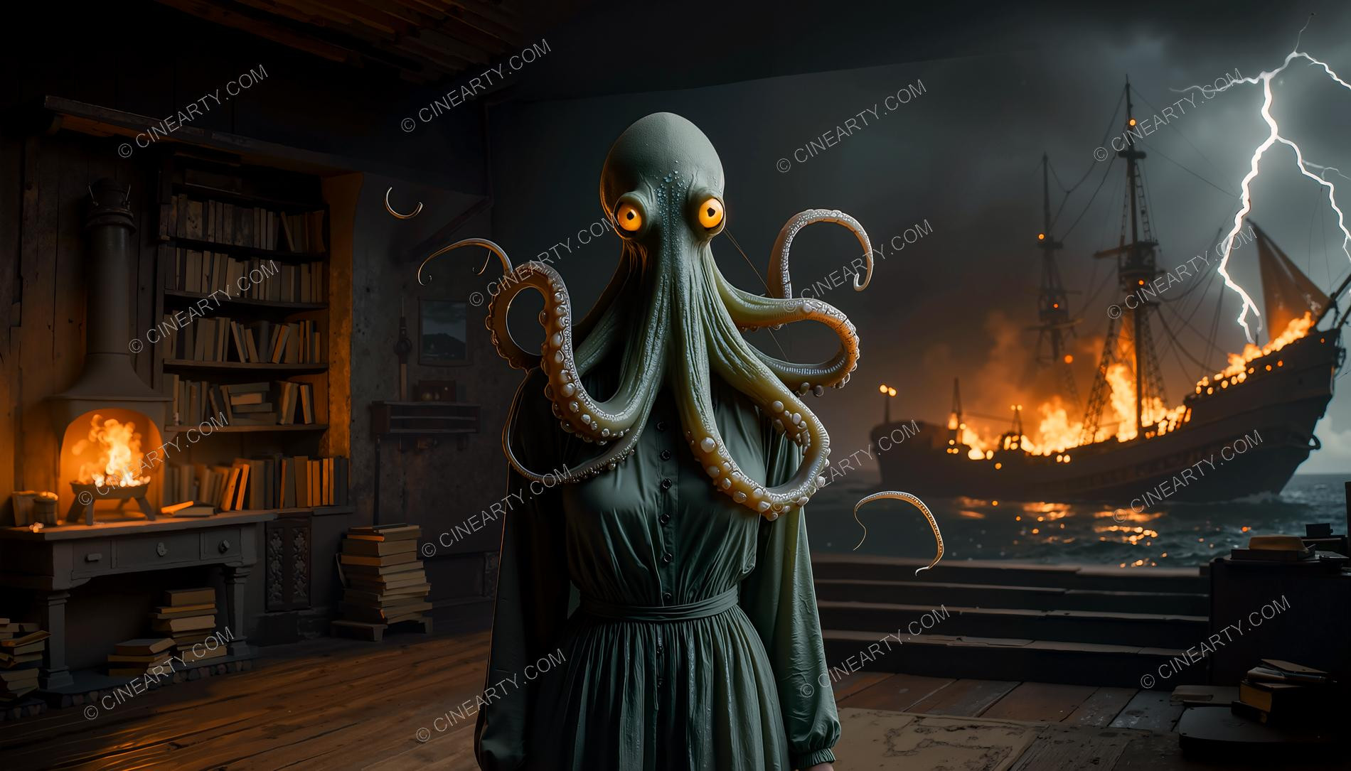 Octopus-Headed Chimera Female 53403