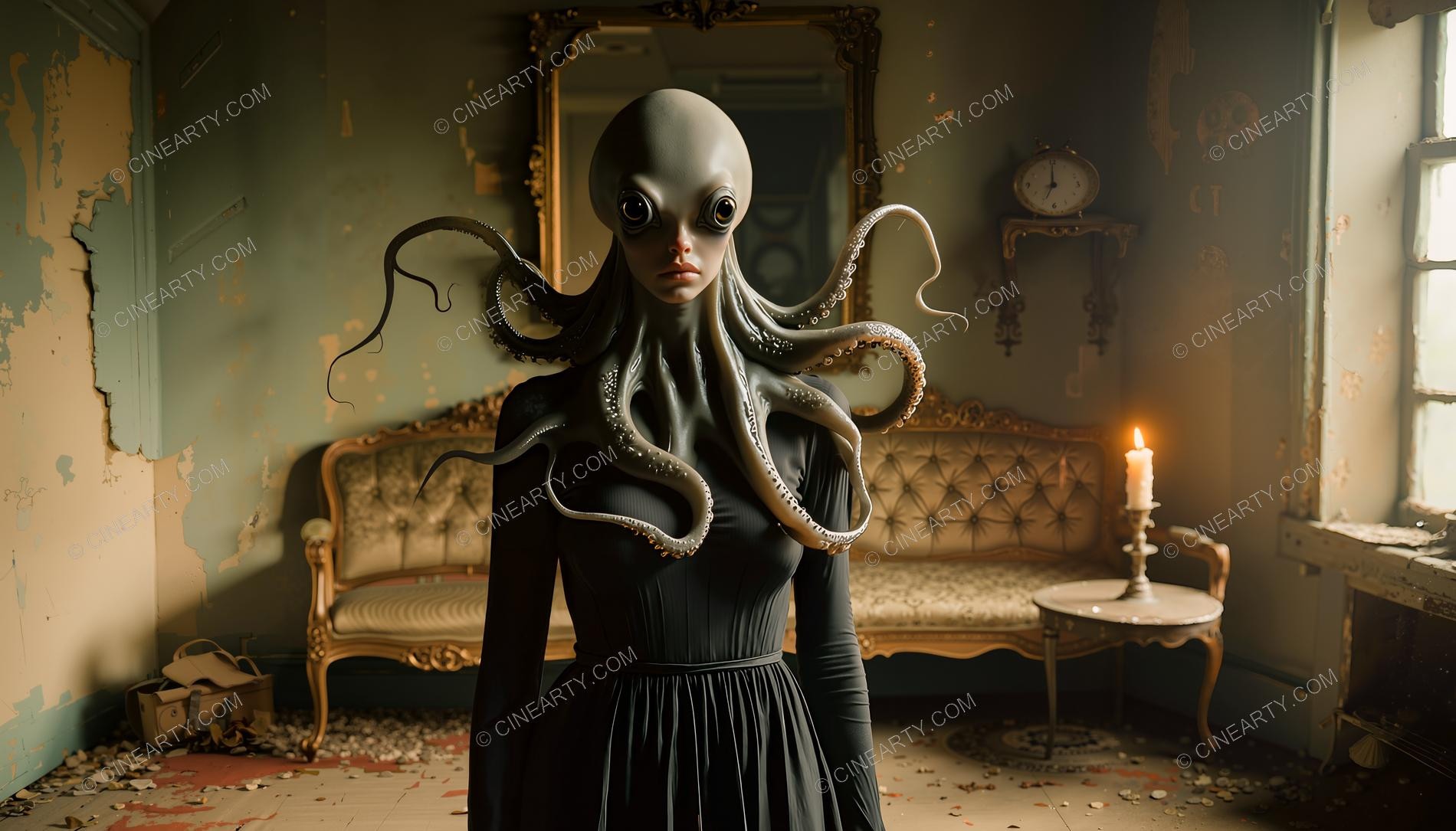 Octopus-Headed Chimera Female 09532
