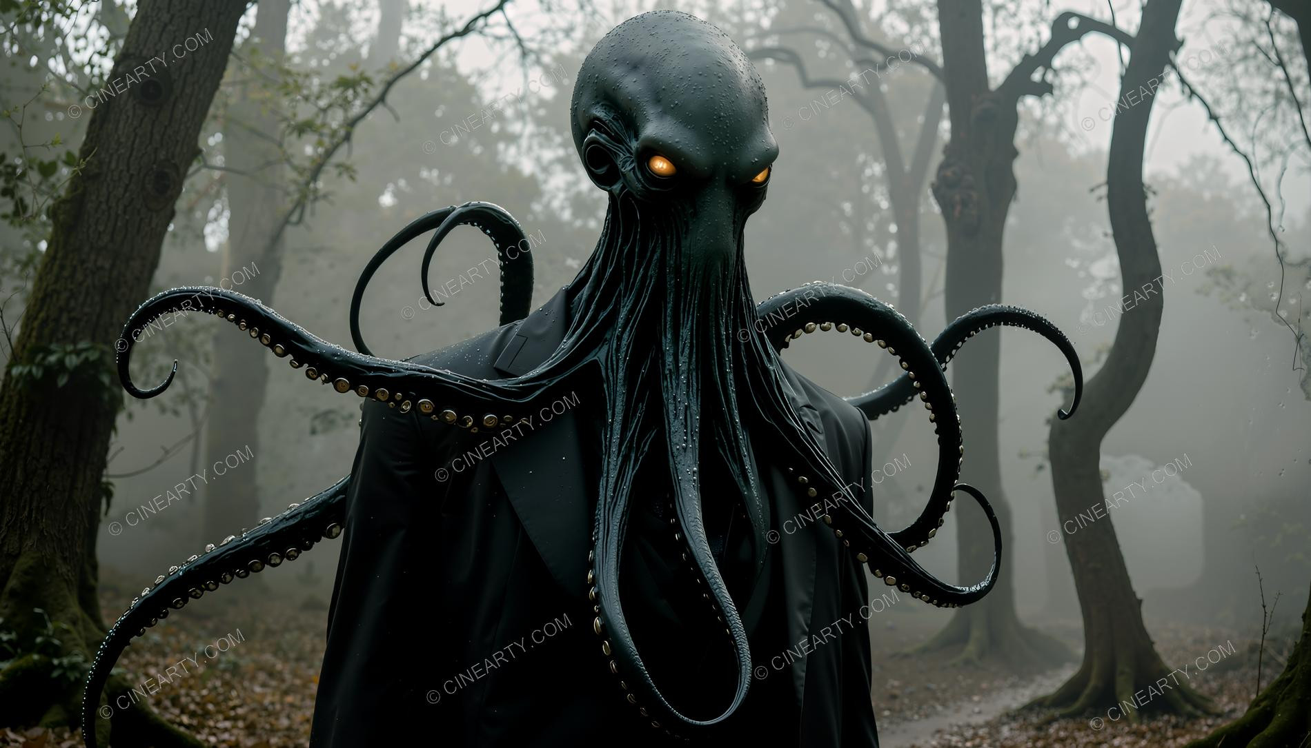 Octopus-Headed Chimera Male 01795