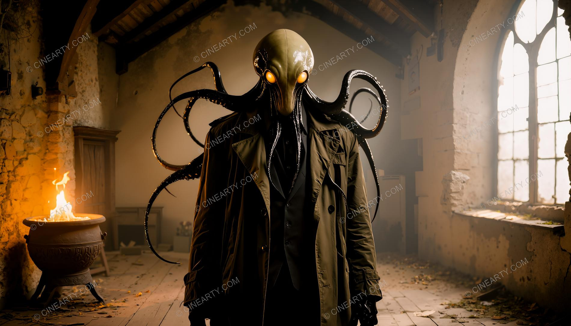 Octopus-Headed Chimera Male 07511