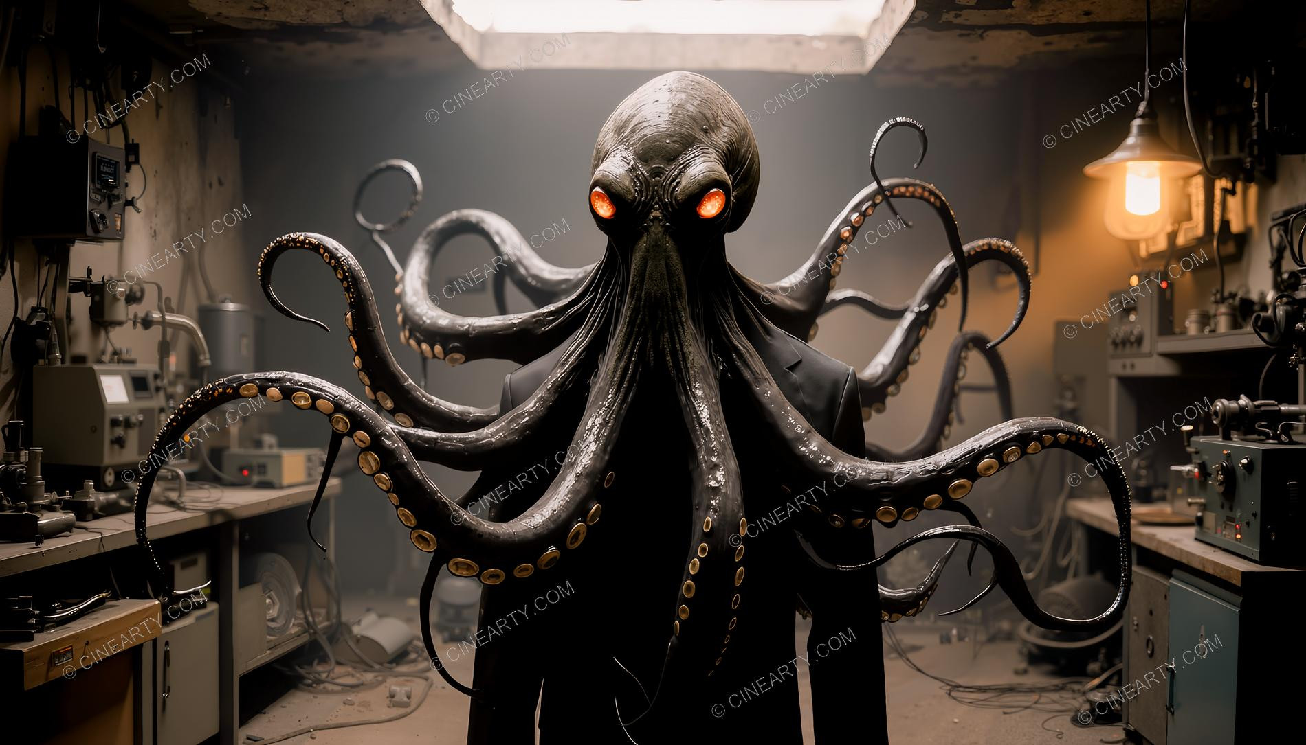 Octopus-Headed Chimera Male 33012