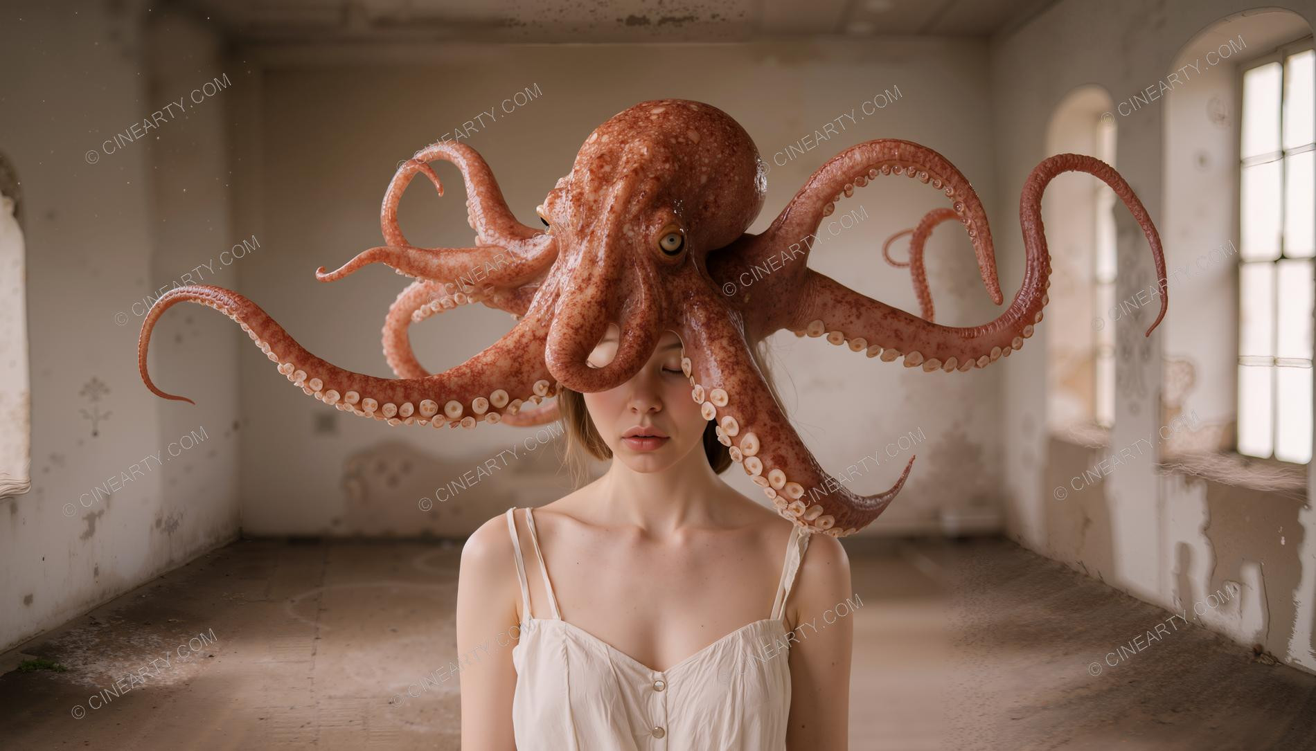 Octopus-Woman Hybrid 70390