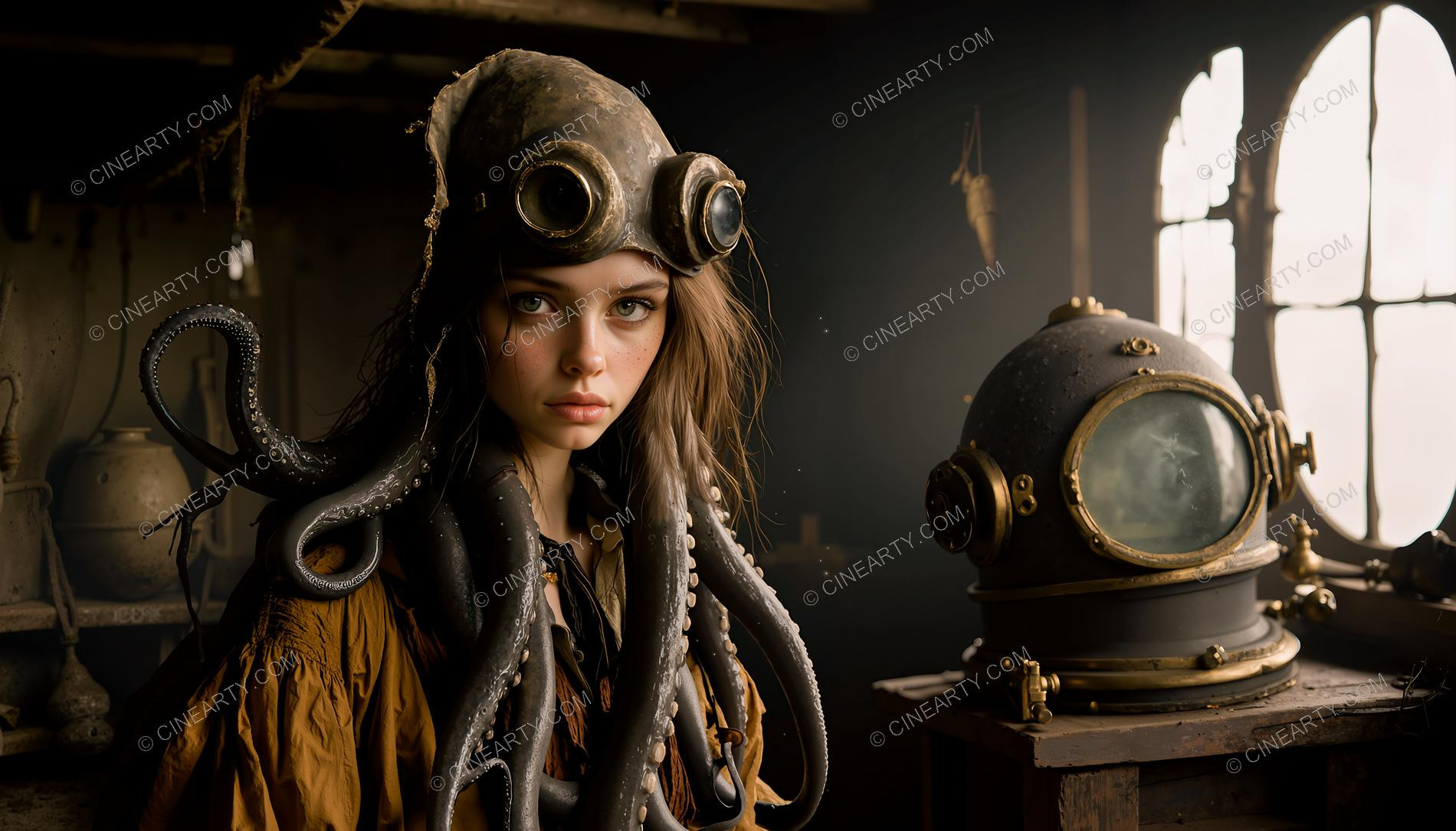 Octopus-Woman Hybrid 59692