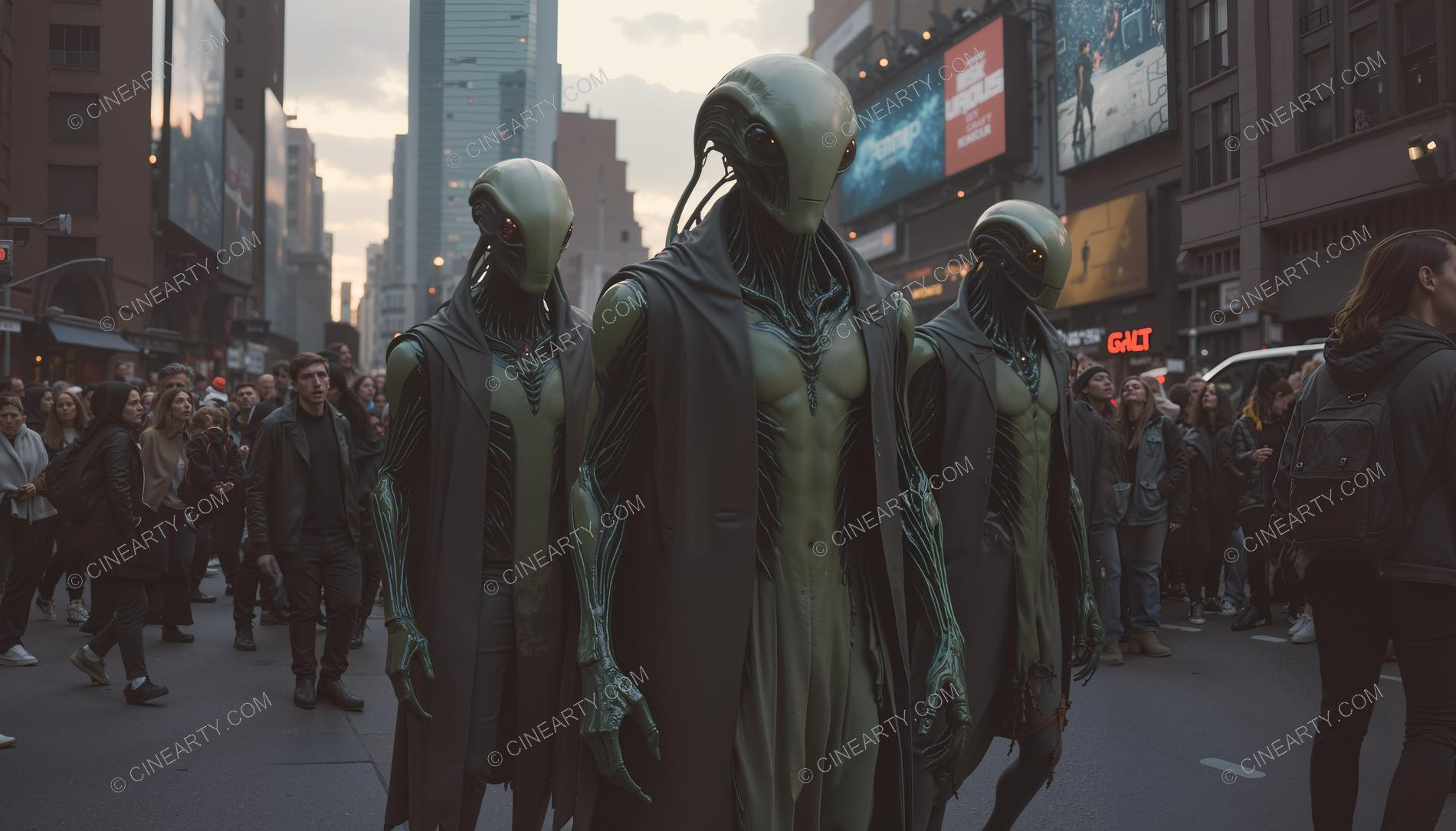 Alien Humanoids Have Arrived On Earth 22683