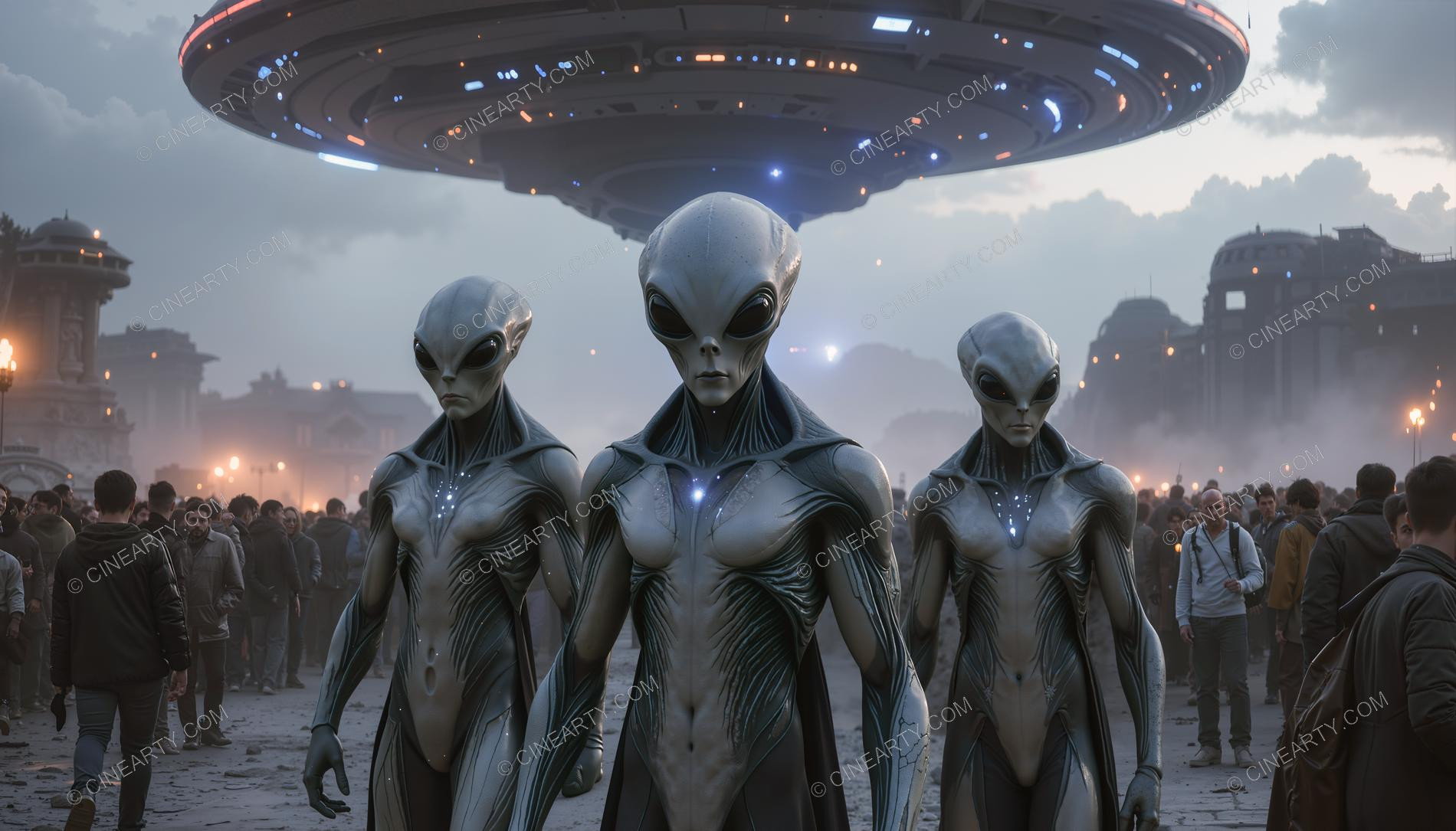 Alien Humanoids Have Arrived On Earth 36669