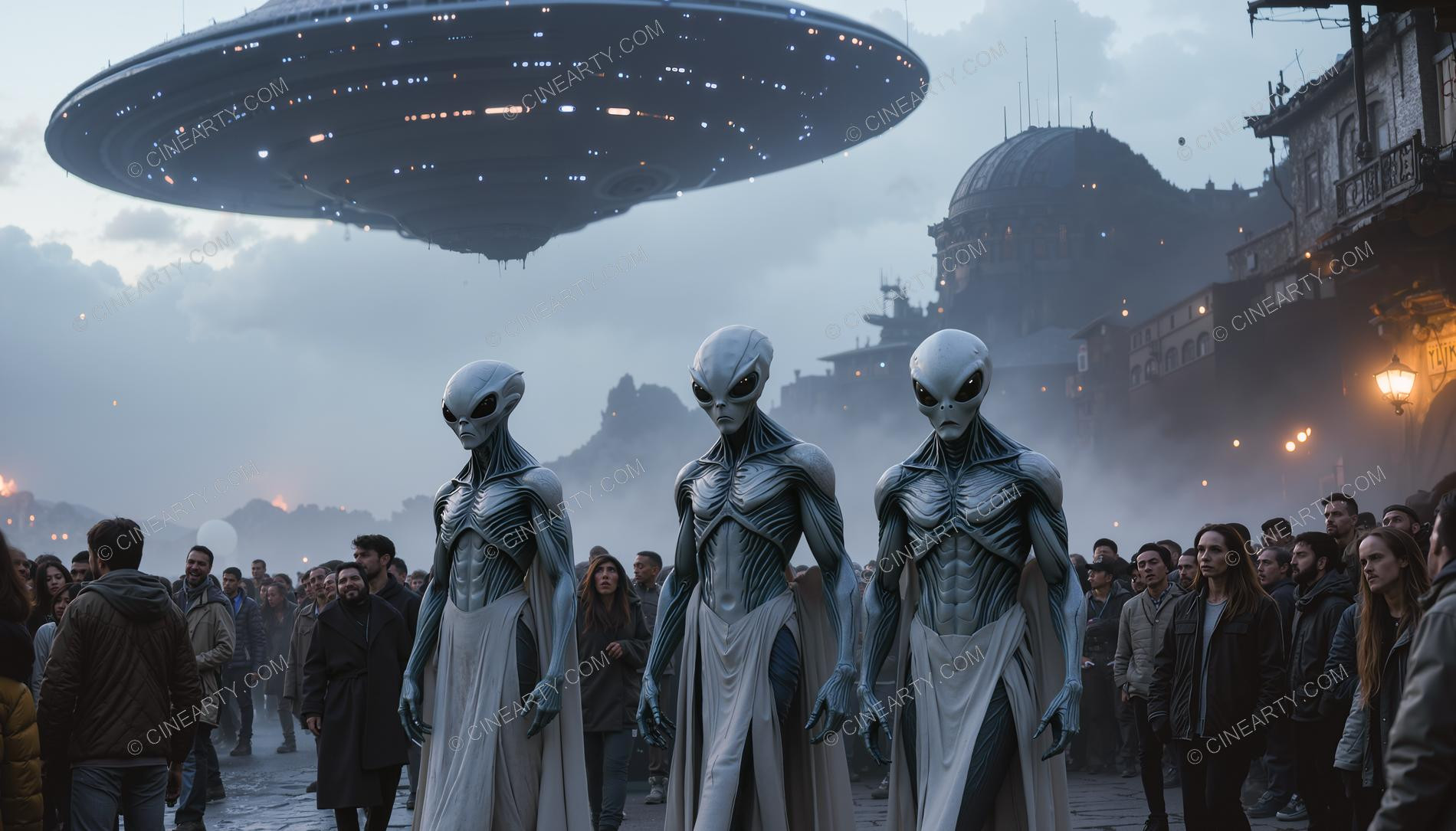 Alien Humanoids Have Arrived On Earth 11191