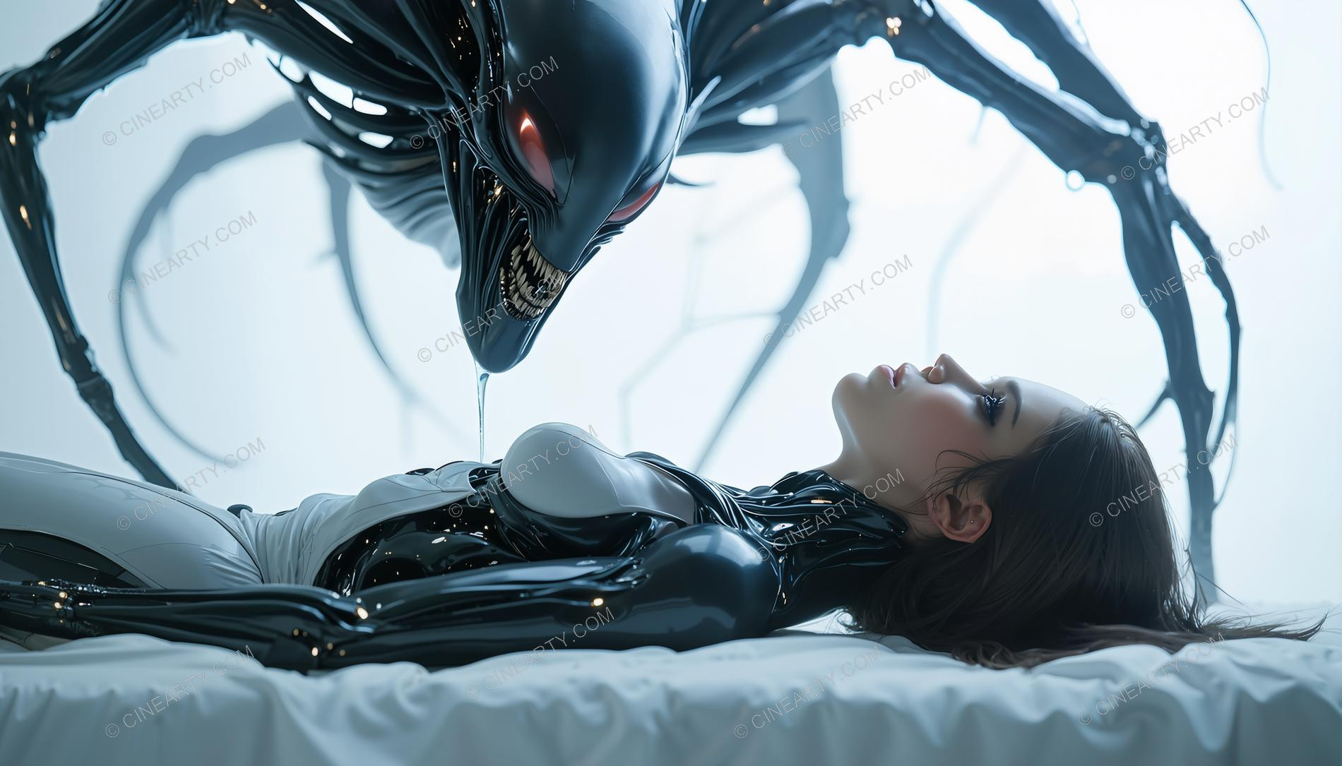 Alien Lover. Erotic scene 80830