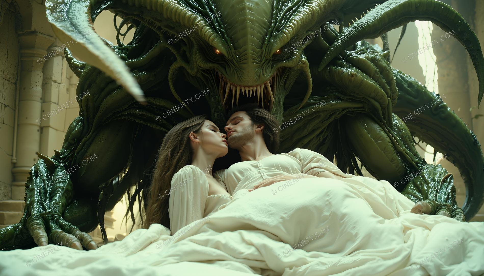 Alien Lover. Erotic scene 99512