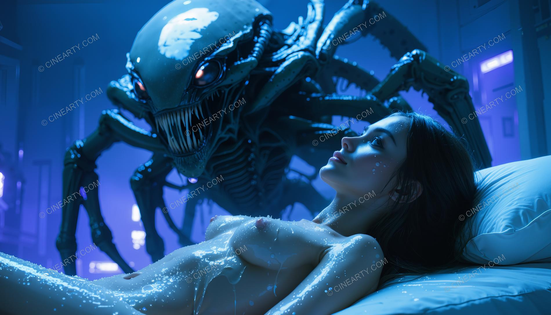 Alien Lover. Erotic scene 48876