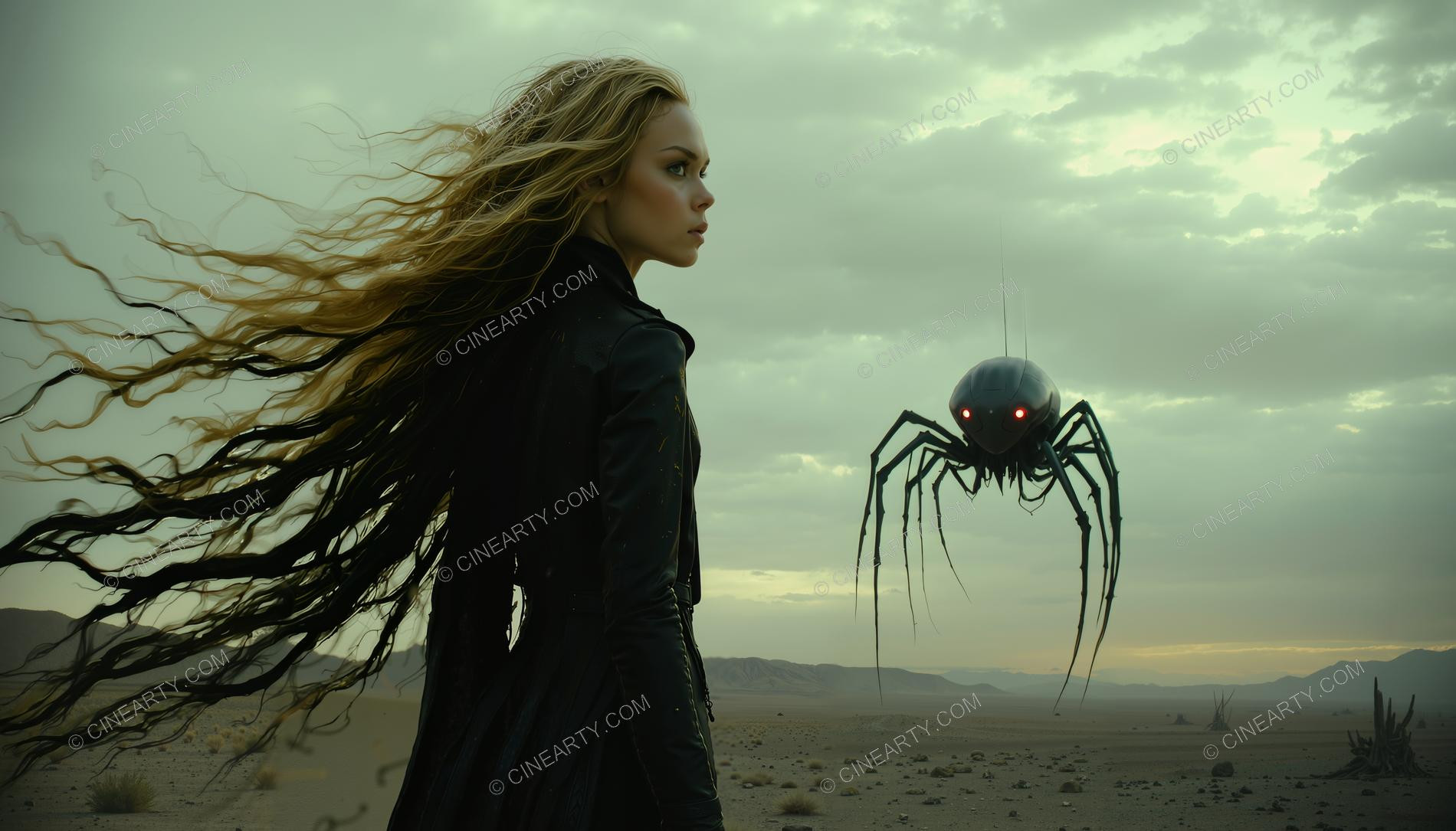 Alien Monster on a Fields 56960