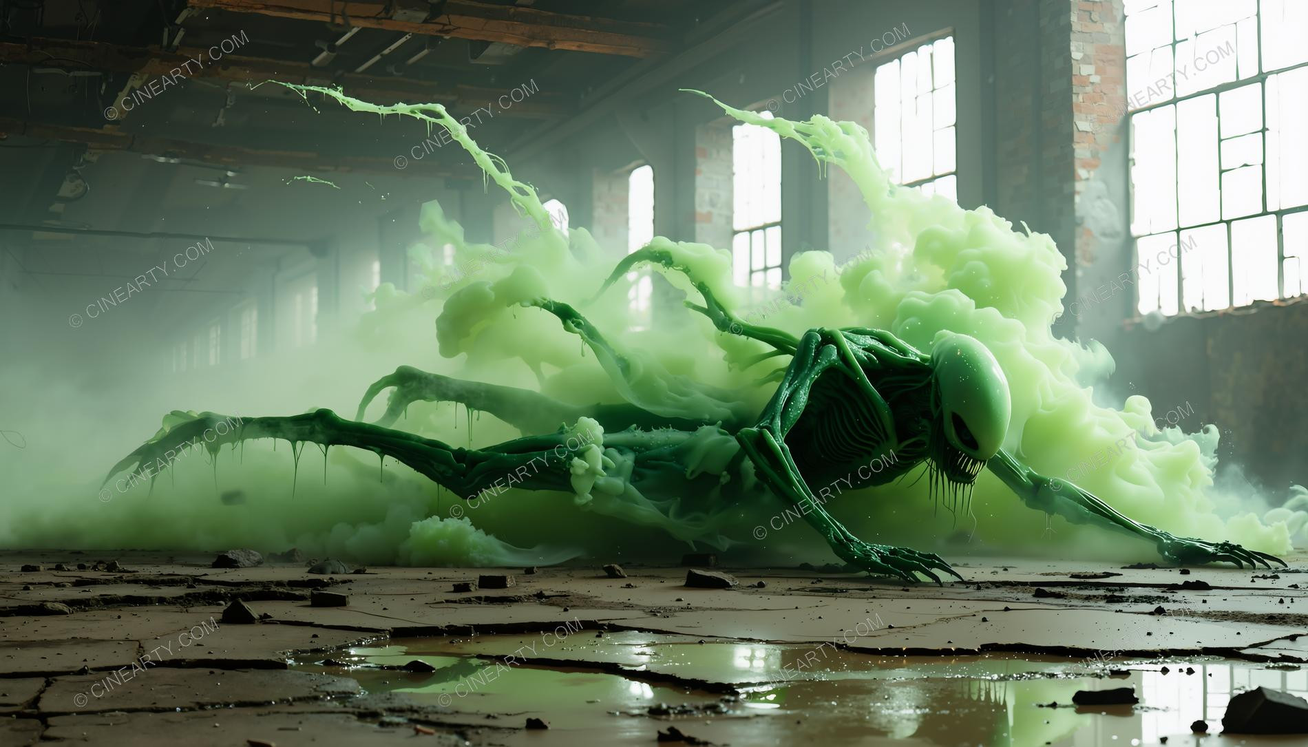 Alien Monster on Abandoned Factory 63018