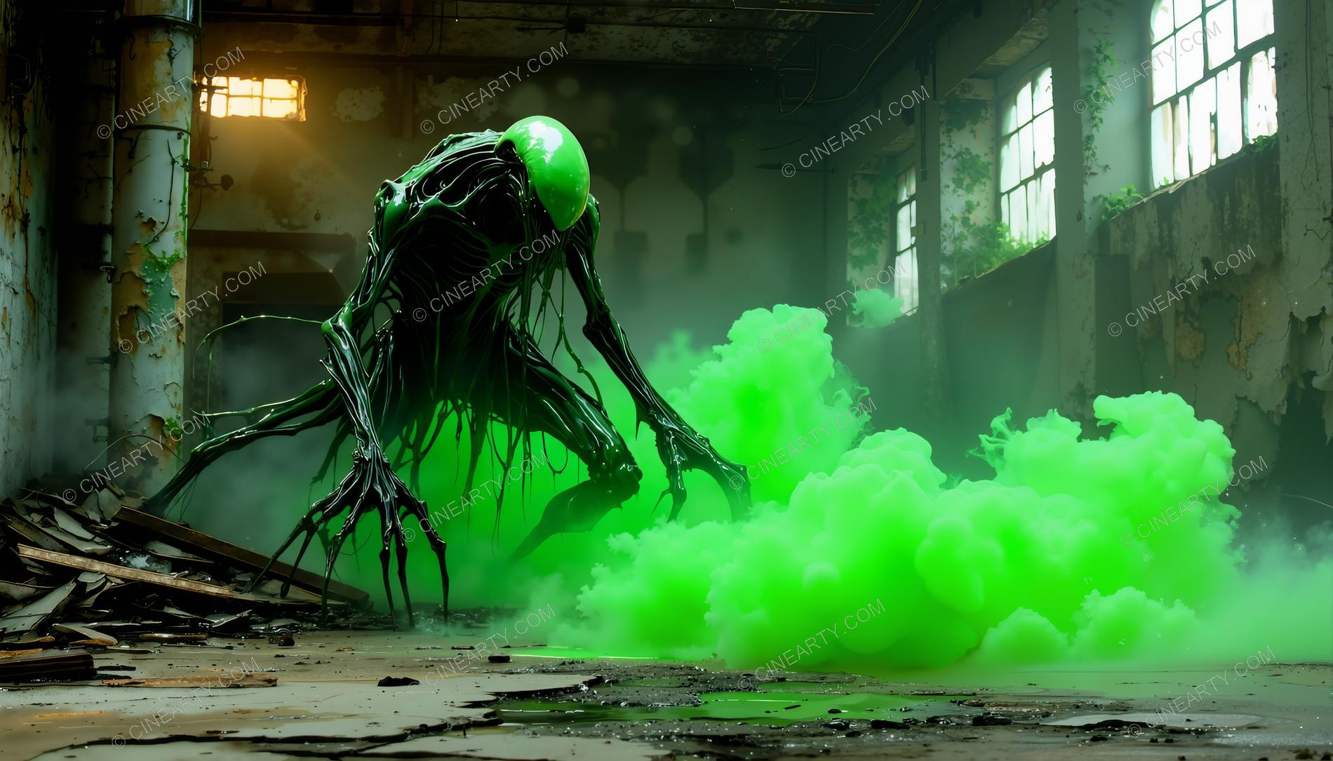 Alien Monster on Abandoned Factory 61167