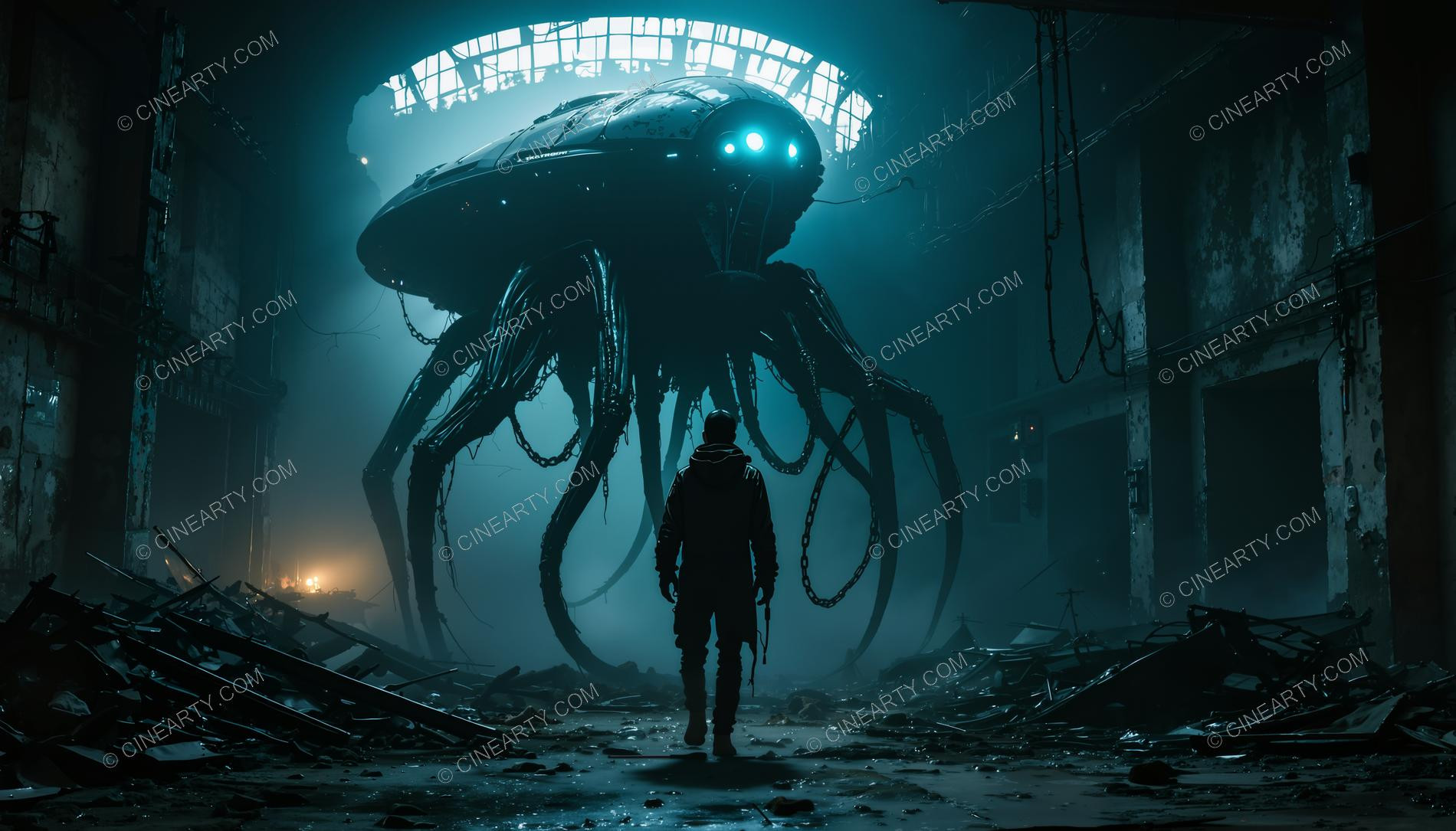 Alien Monster on Abandoned Factory 40021