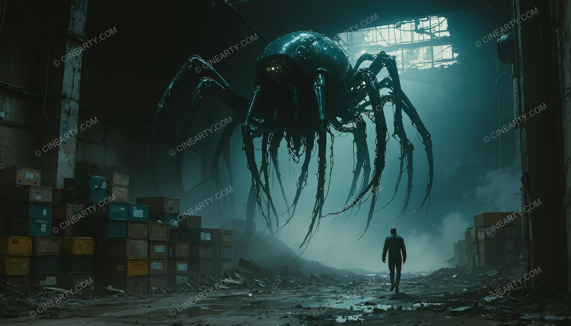 Alien Monster on Abandoned Factory 16044