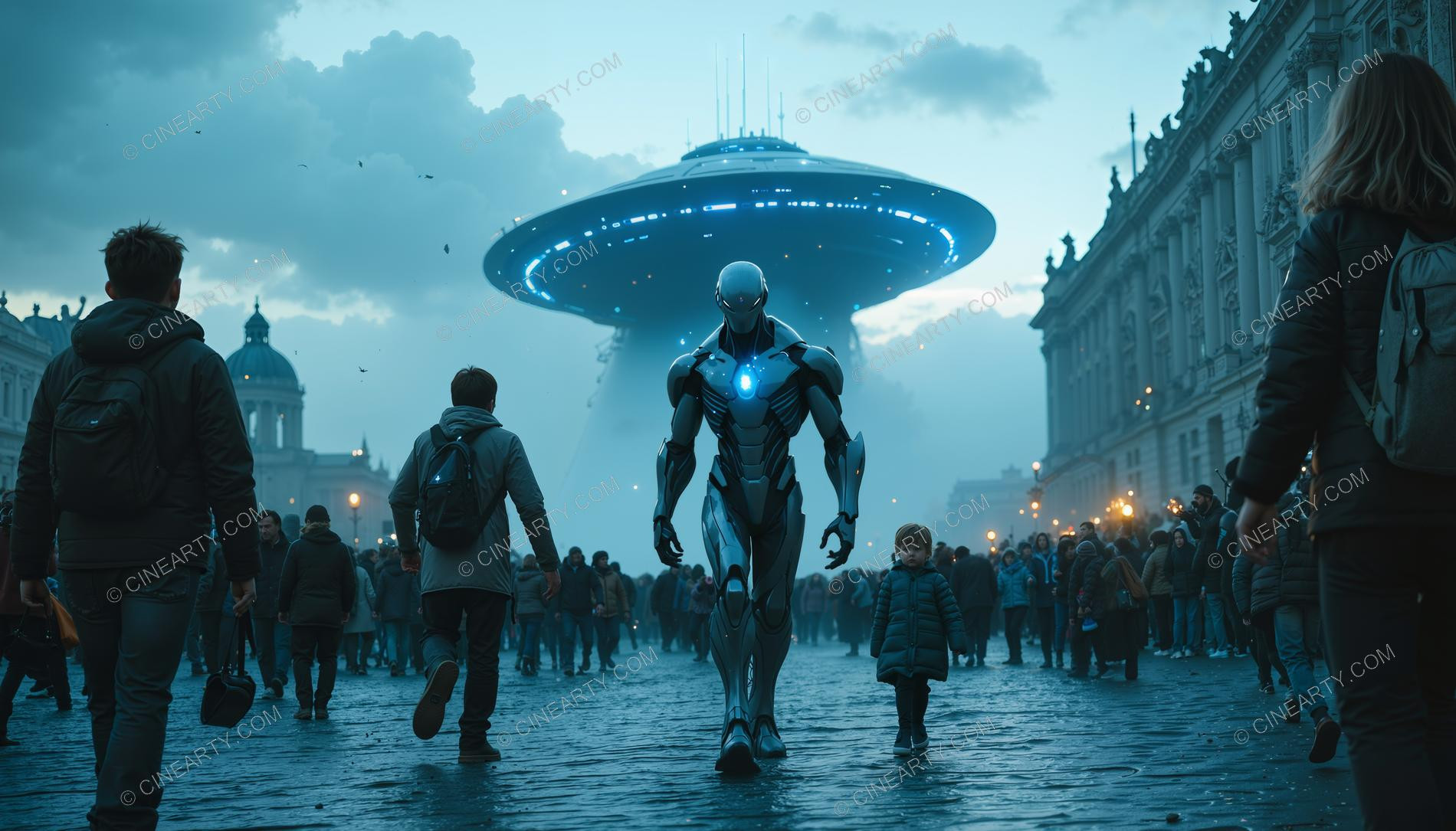 Alien Robots Assimilated into Society 64525