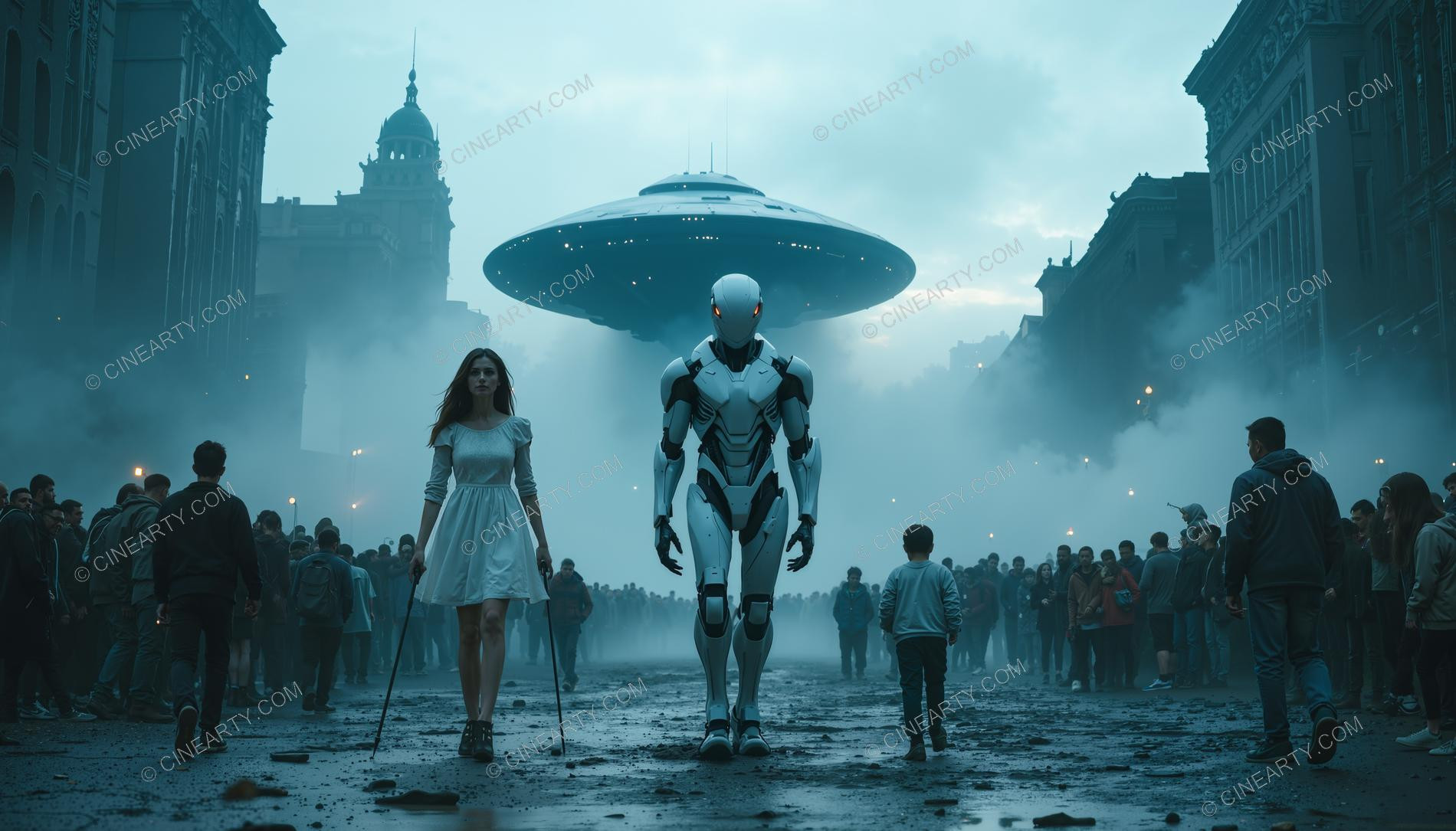 Alien Robots Assimilated into Society 84445