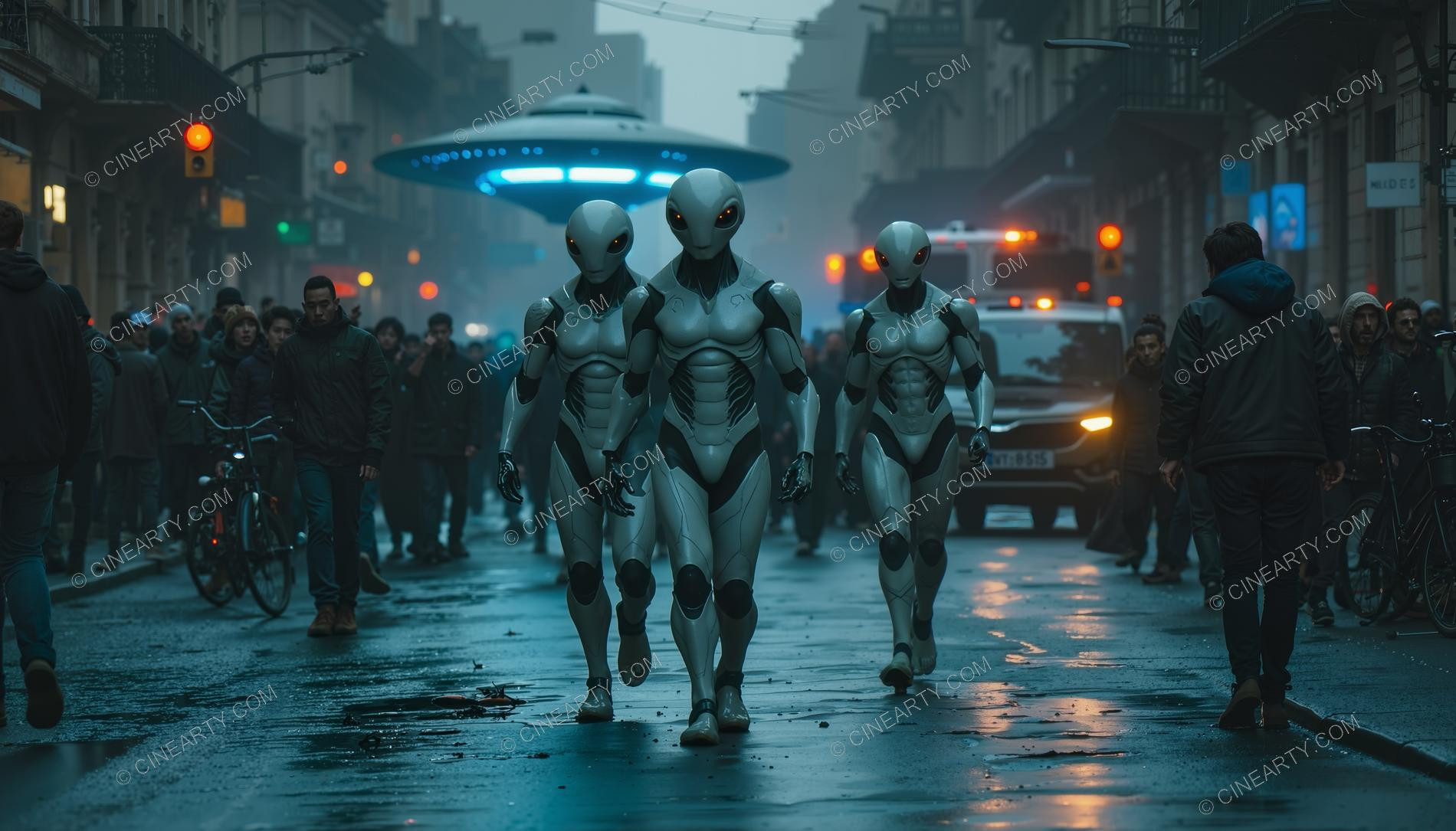 Alien Robots Assimilated into Society 63910