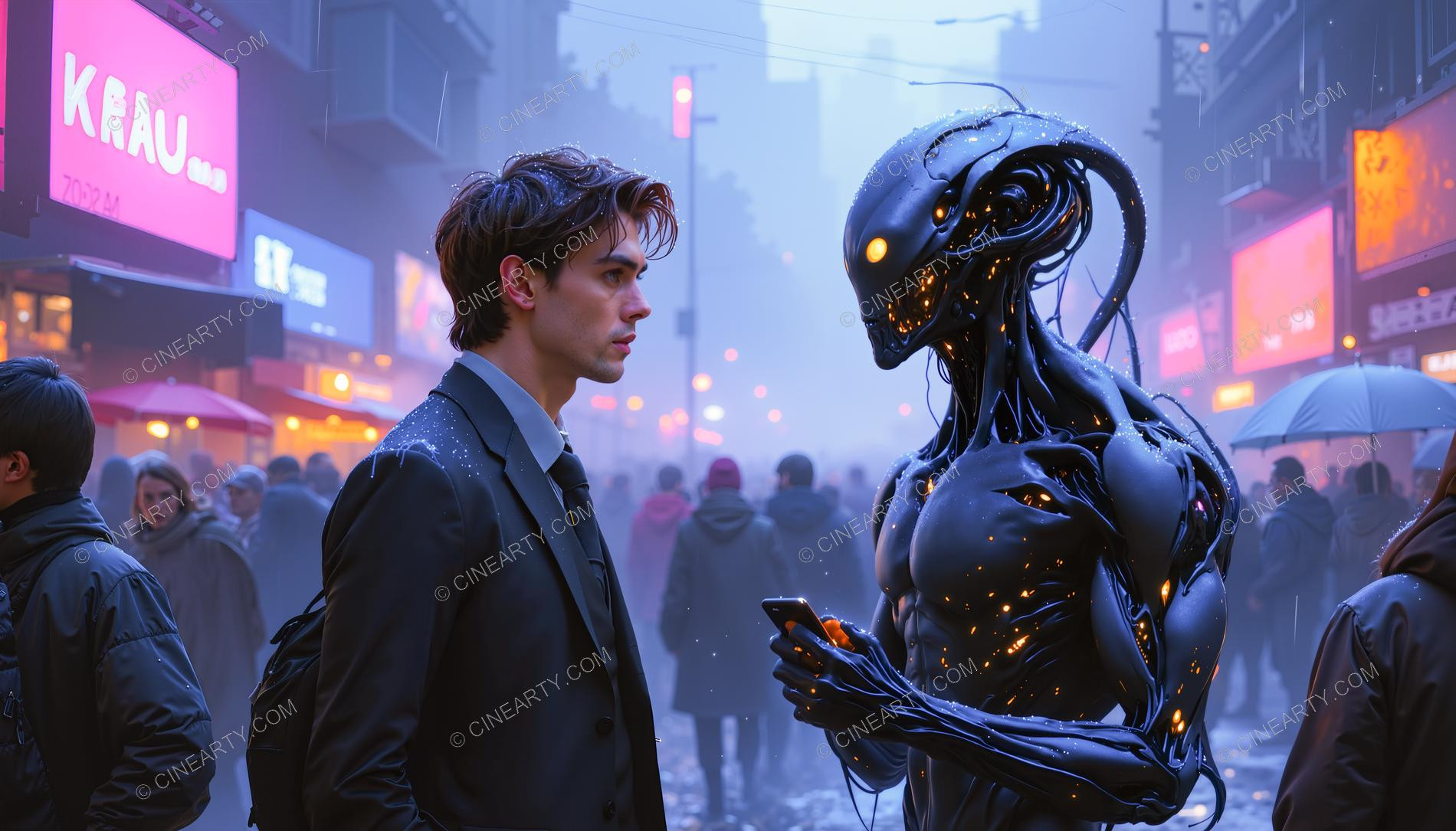 Aliens Assimilated into Society 09088