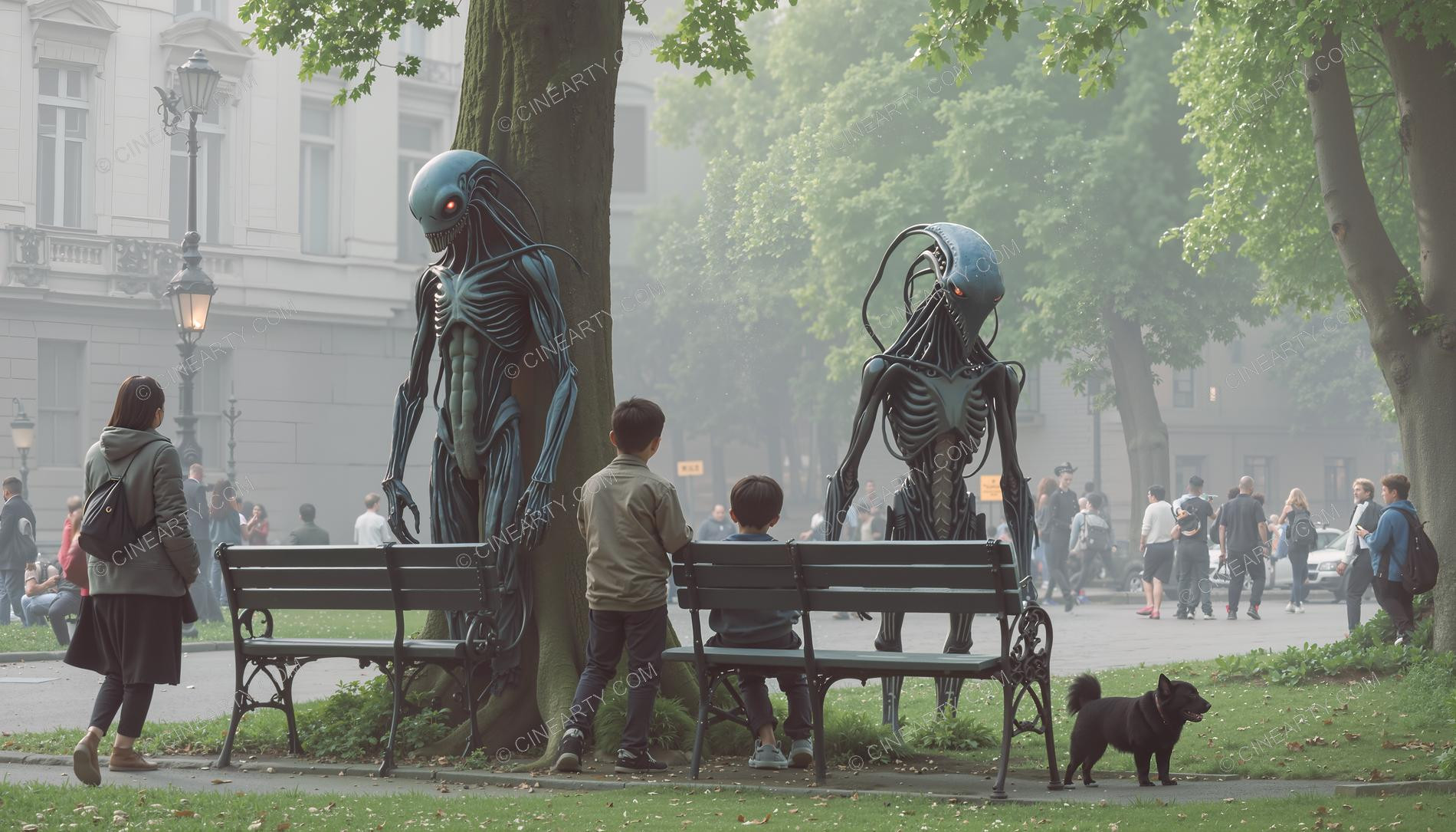 Aliens Assimilated into Society 81635