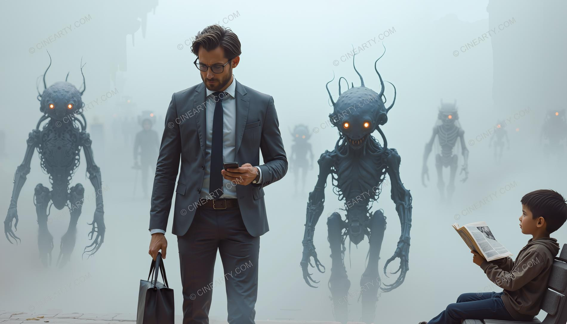 Aliens Assimilated into Society 08083