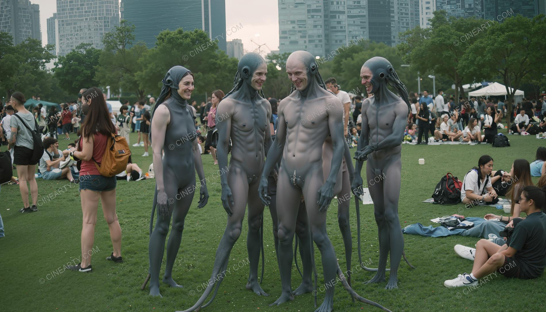 Aliens Assimilated into Society 98456