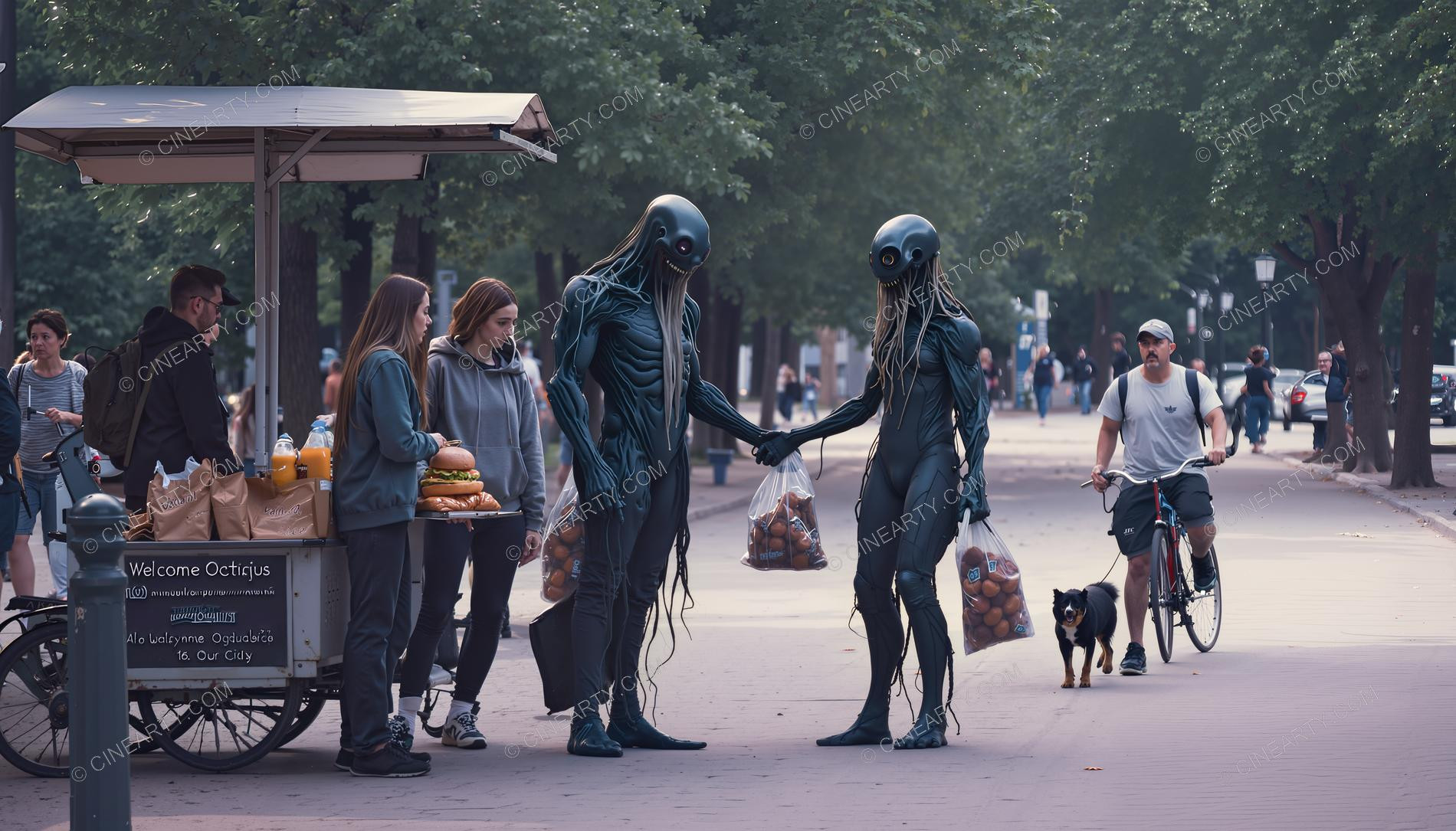 Aliens Assimilated into Society 69198